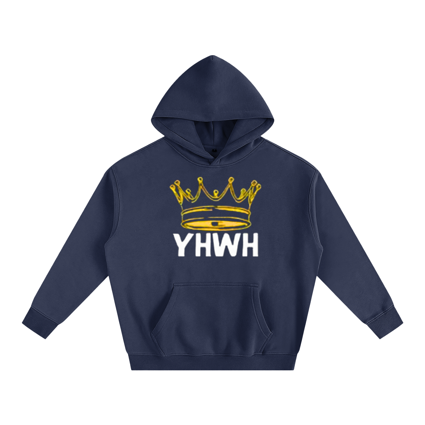 "YHWH NOT MY WAY" Oversize Fleeced Hoodie