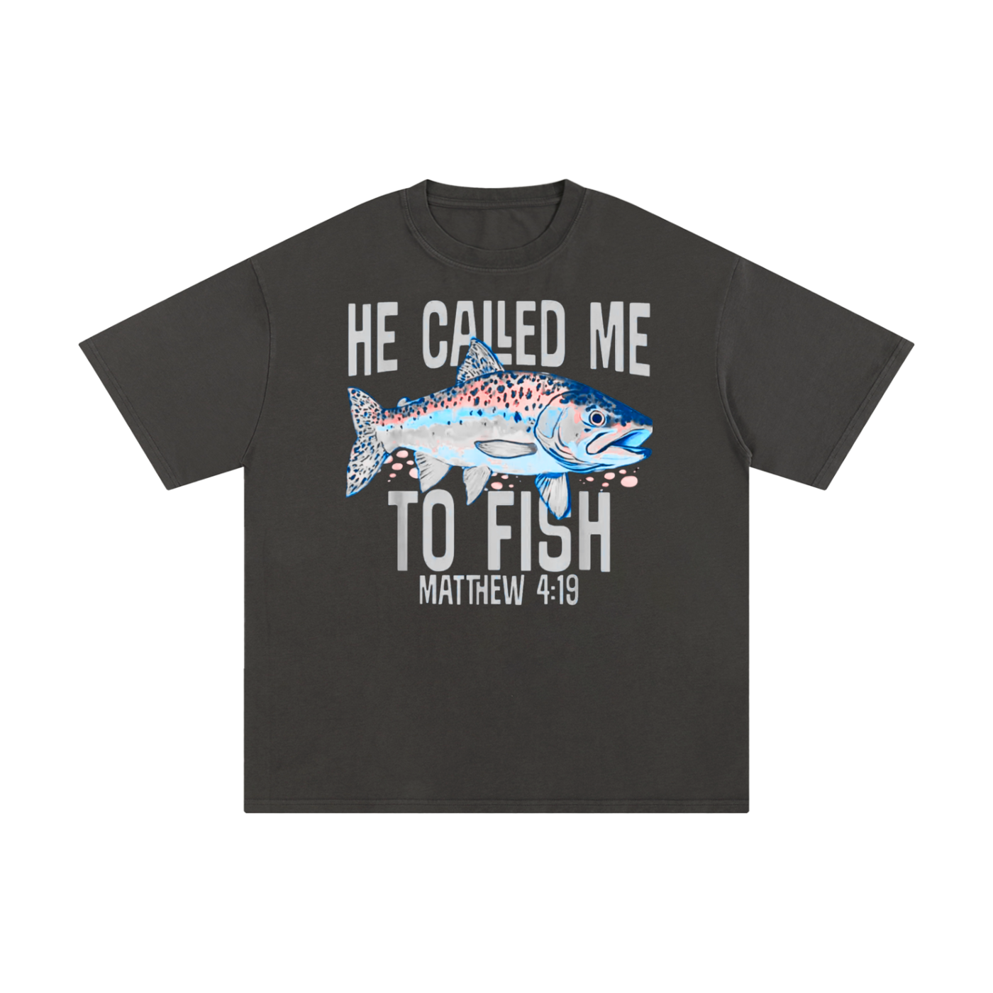 "Matthew 4:19" Unisex Pure Cotton T-Shirt
