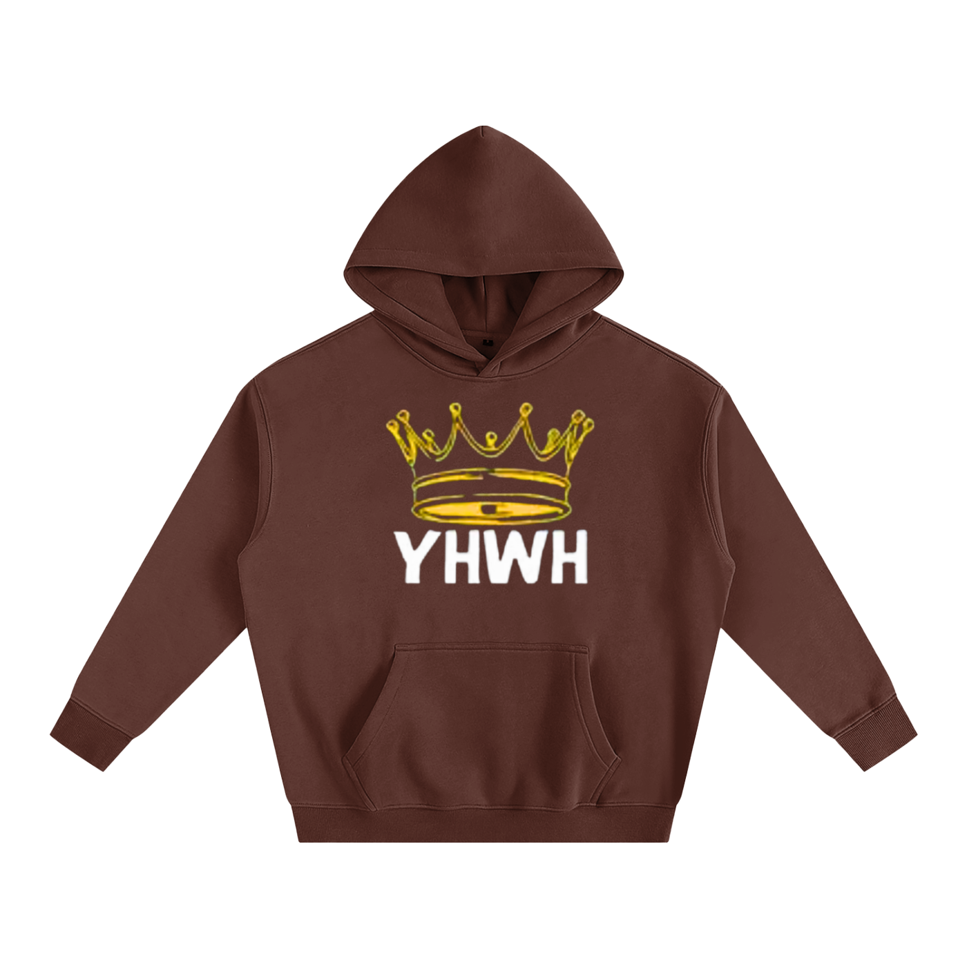 "YHWH NOT MY WAY" Oversize Fleeced Hoodie