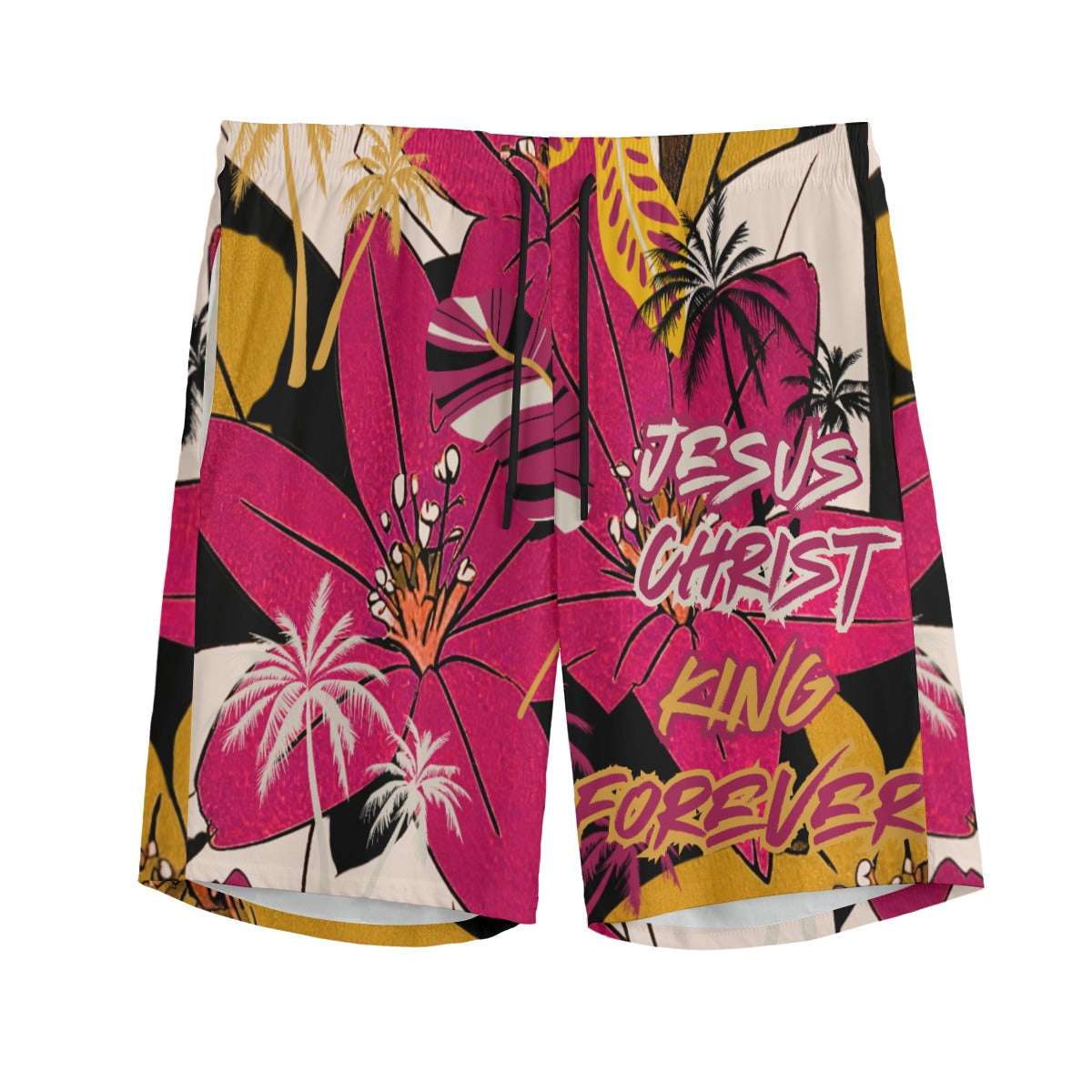 Jesus Christ King Forever Men's Sports Short