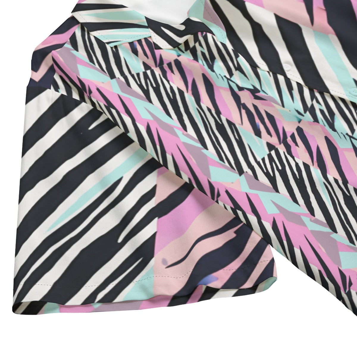 Jesus is Coming Zebra Hawaiian Rayon Shirt