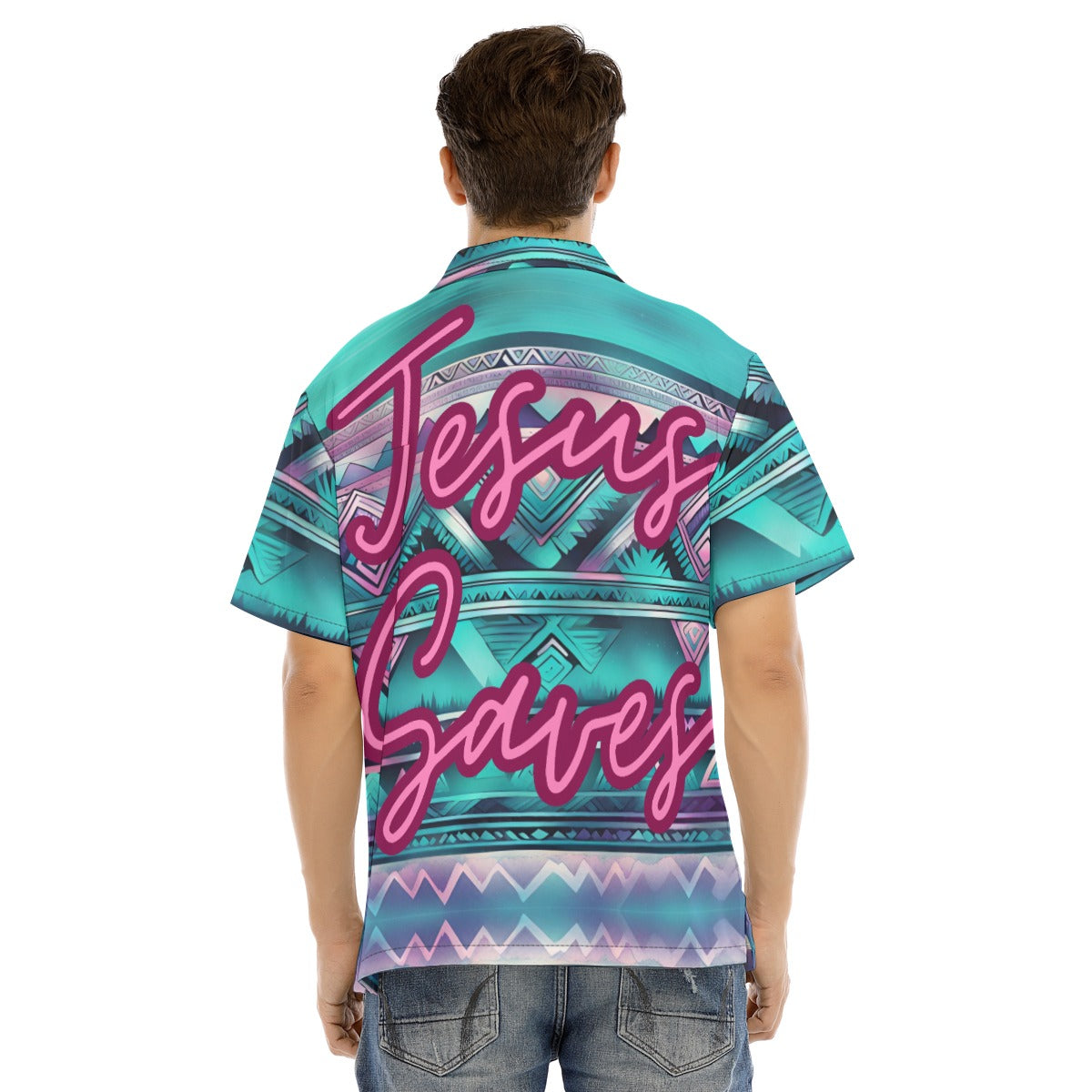 Jesus Saves Short Sleeves Shirt