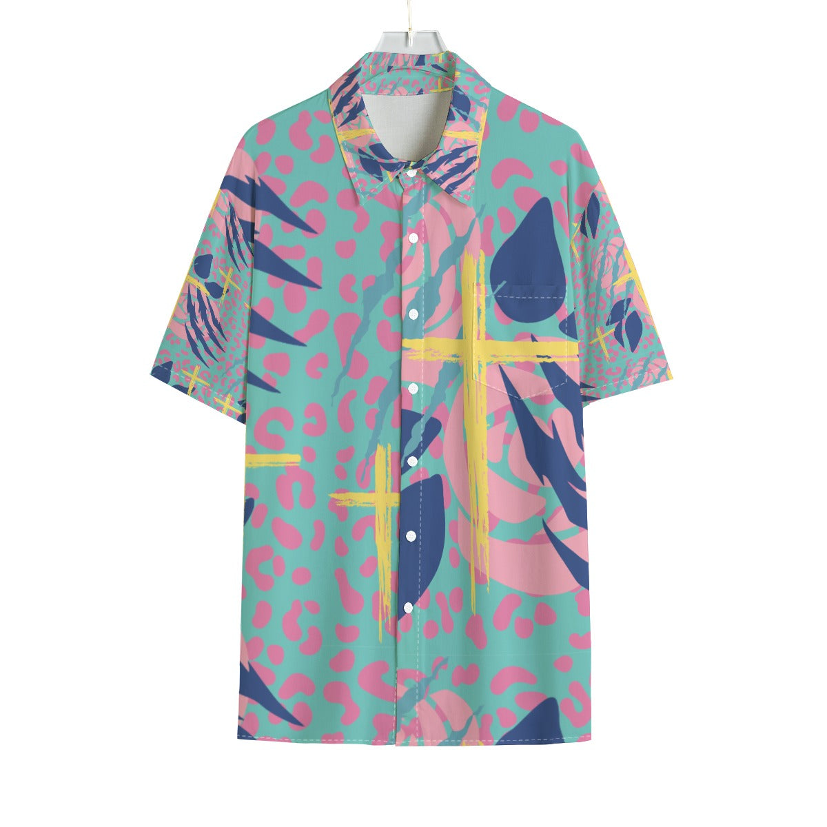 Jesus Forgives Rayon Shirt With Pocket
