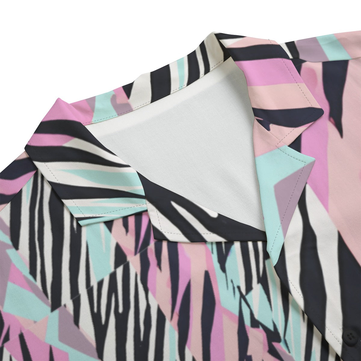 Jesus is Coming Zebra Hawaiian Rayon Shirt