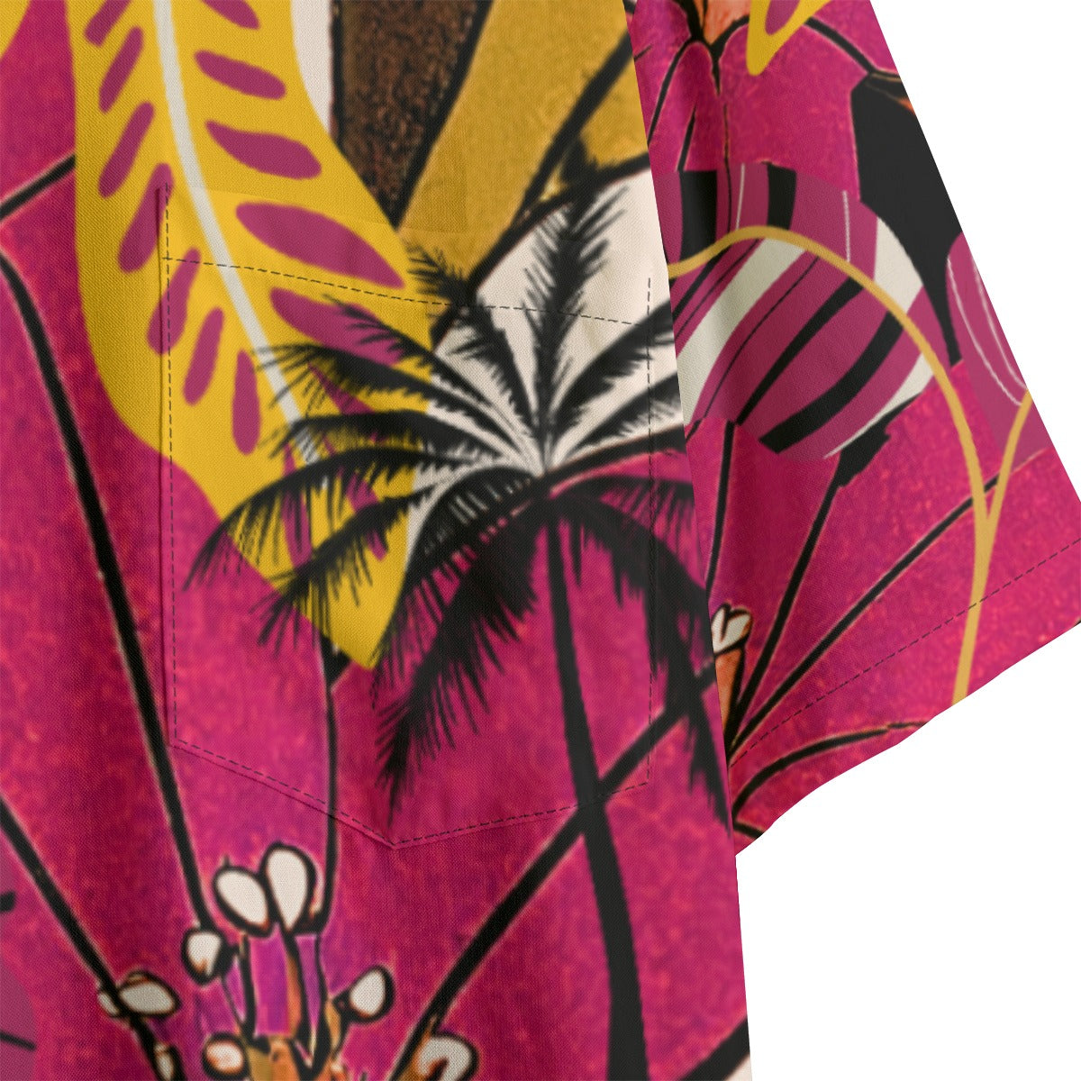 Jesus Christ King Forever Rayon shirt With Pocket