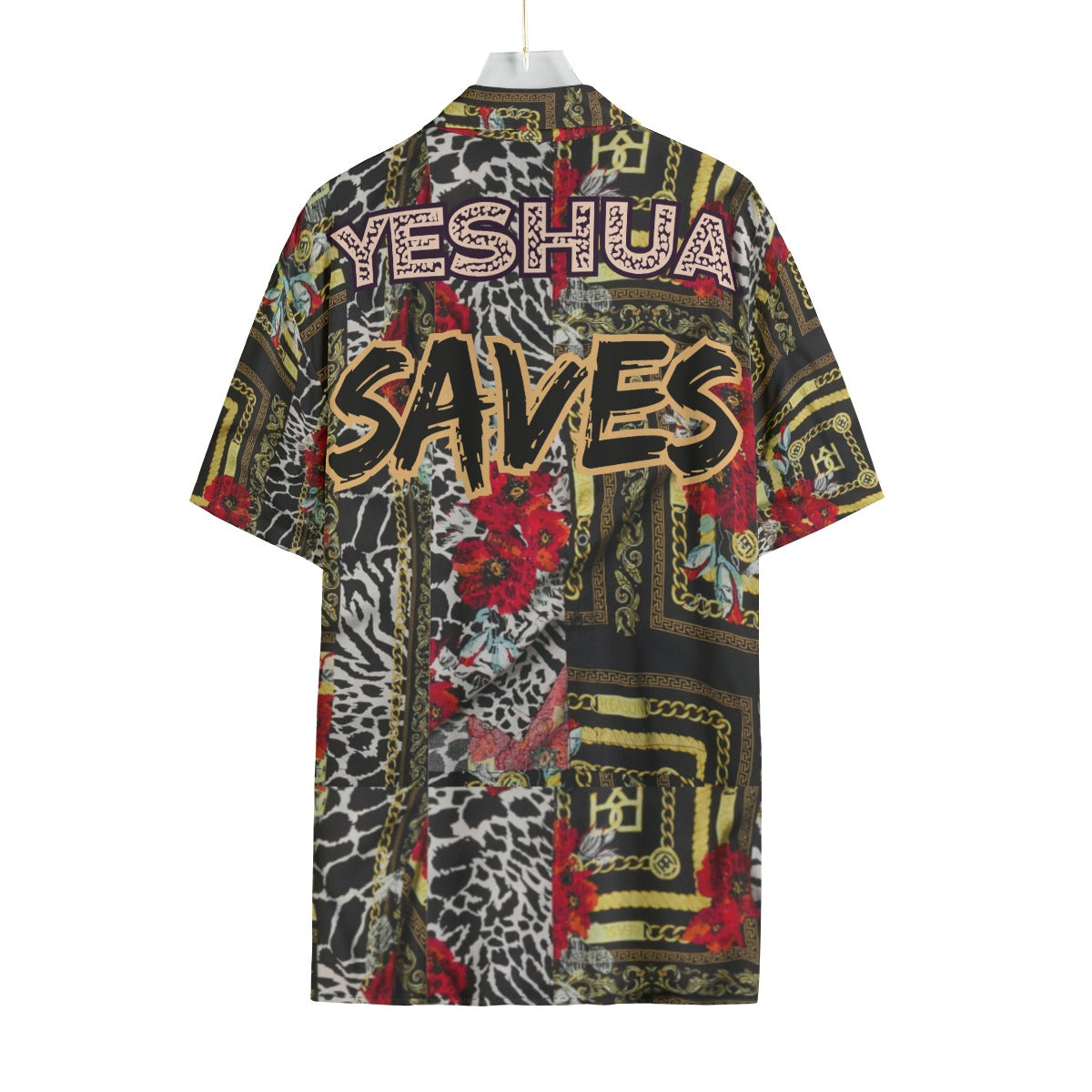 Jesus Saves Rayon Shirt With Pocket
