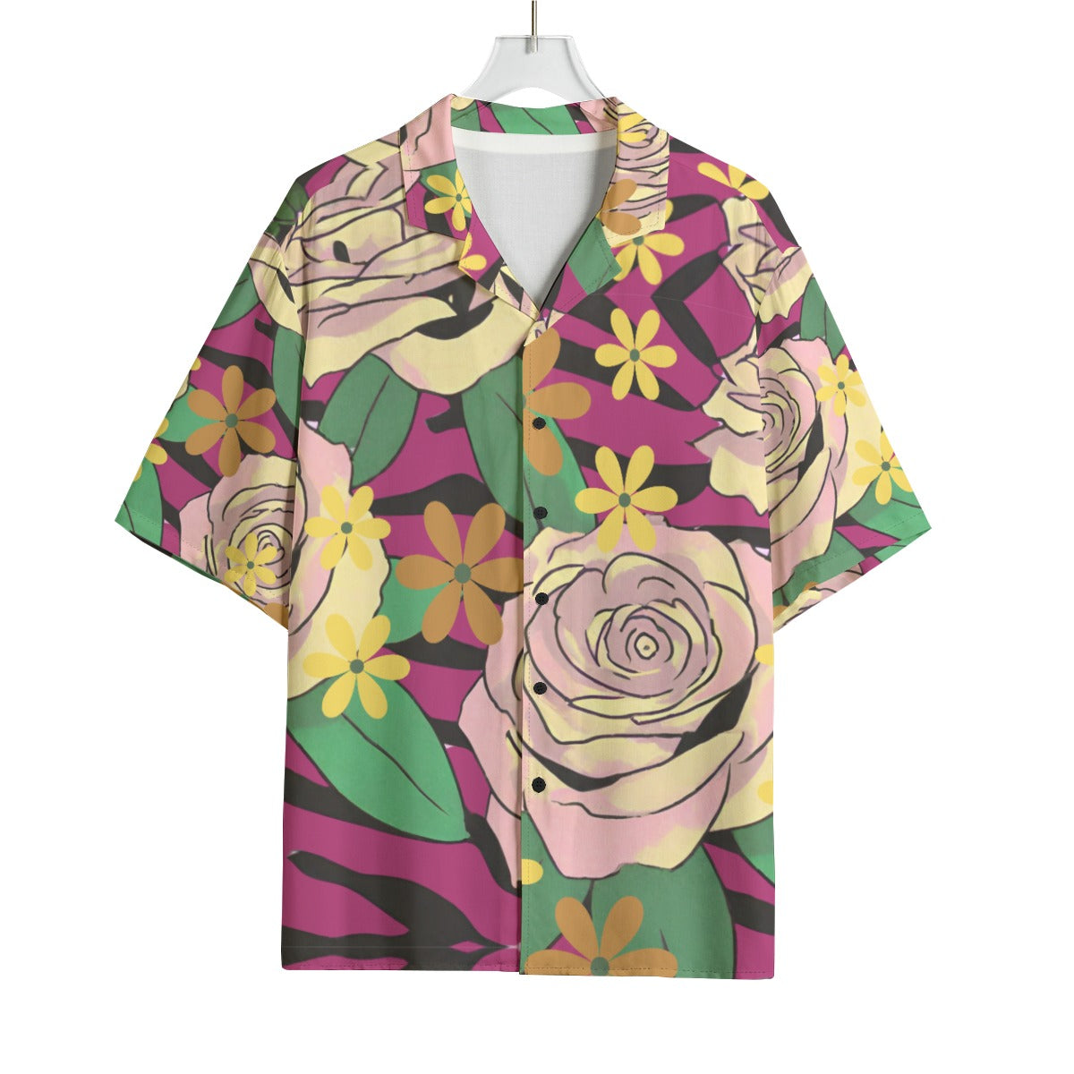 Jesus is Coming Hawaiian Rayon Shirt