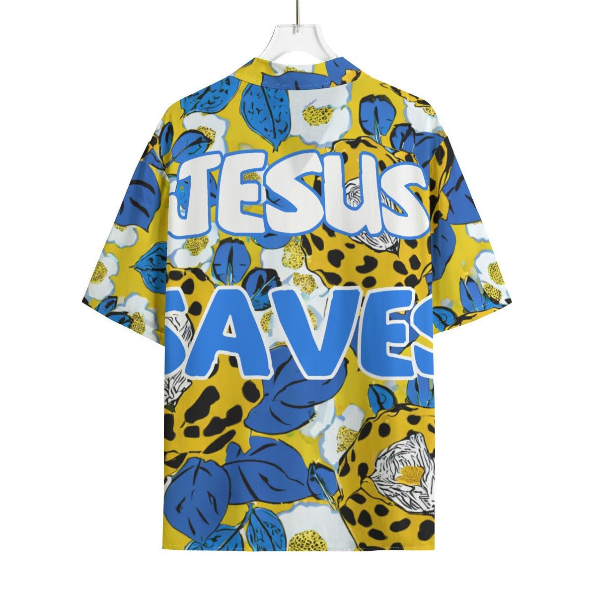 Jesus Saves Hawaiian Rayon Shirt