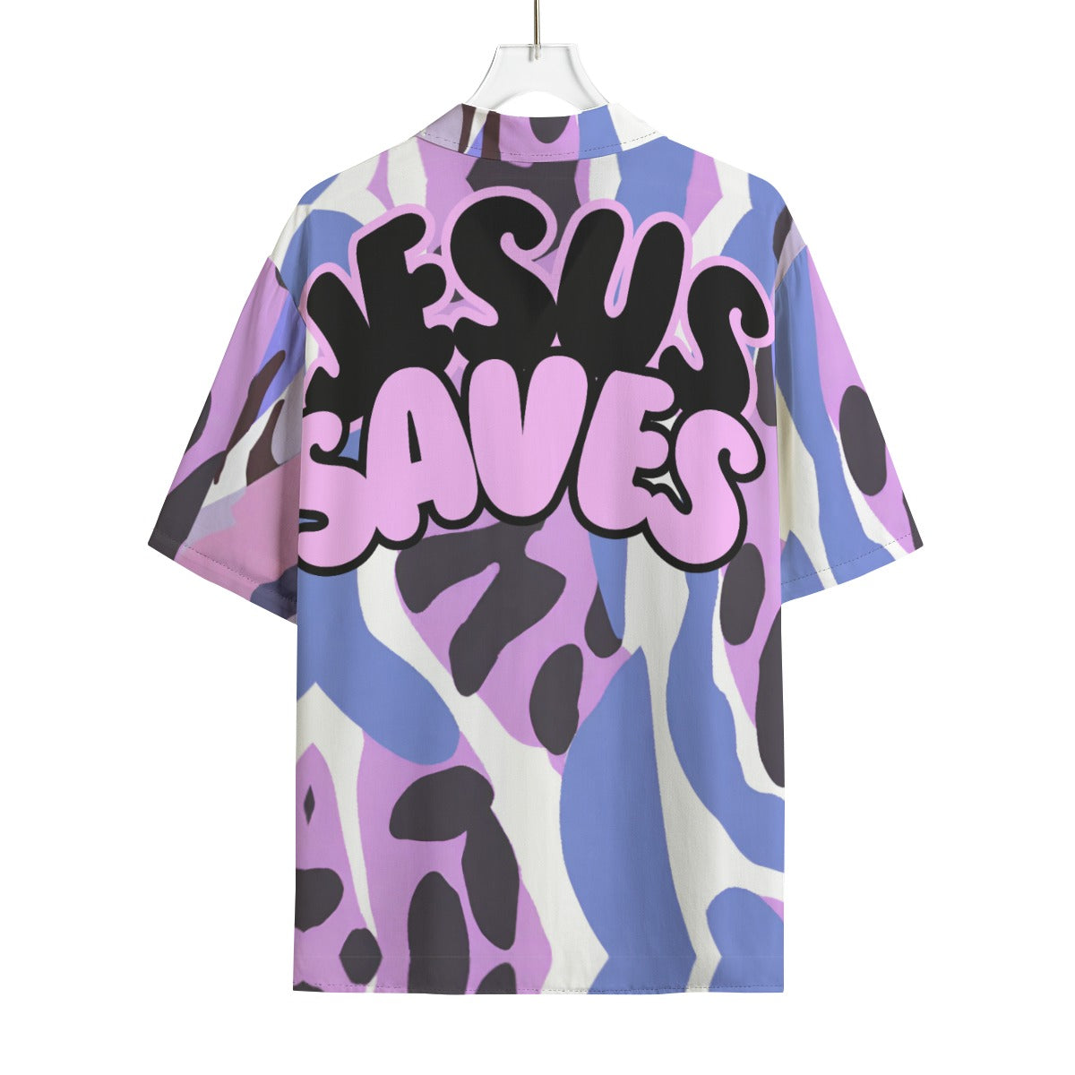 Jesus Saves Hawaiian Rayon Shirt