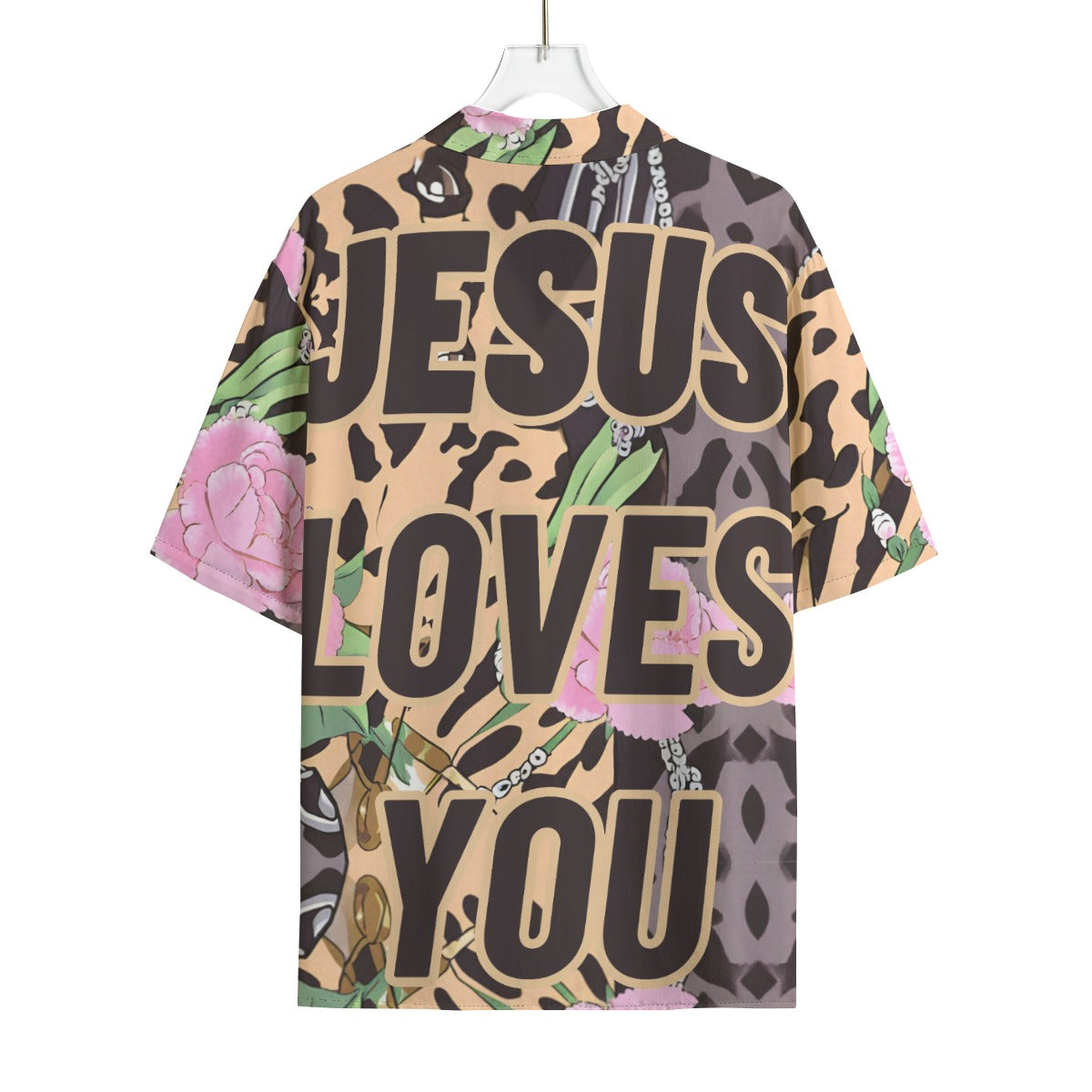 Jesus Saves Hawaiian Rayon Shirt