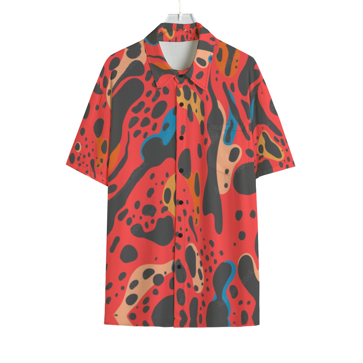 Jesus Saves Repent & Believe the Gospel Rayon Shirt With Pocket