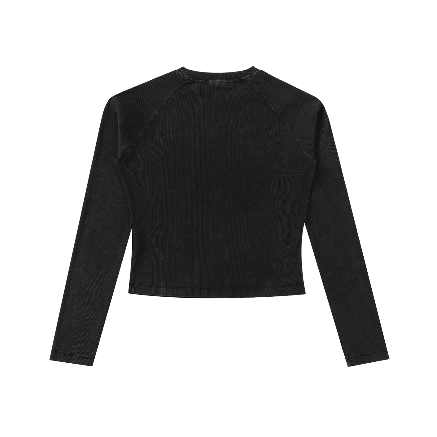 "Psalm 150:6" Women's Dyed Washed Raglan Long Sleeve Slim T-Shirt