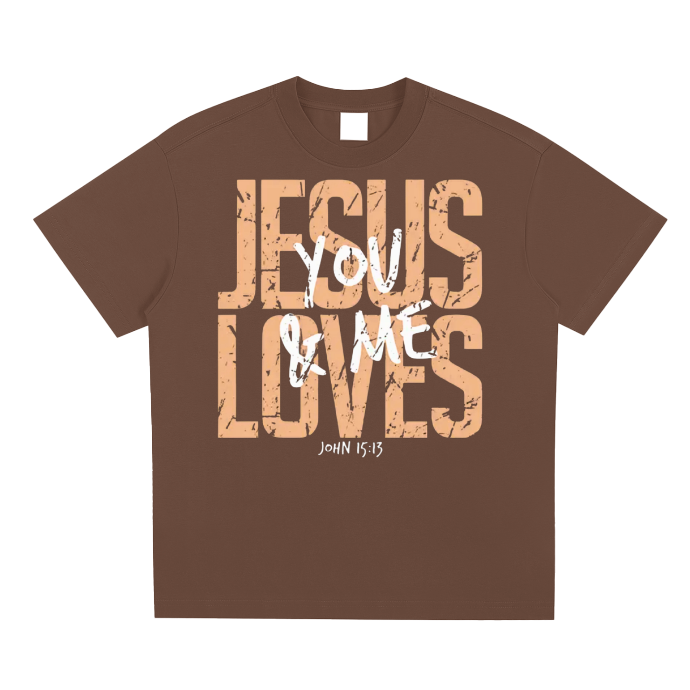 "John 15:13" Sorona Quick-Dry Cooling T-Shirt