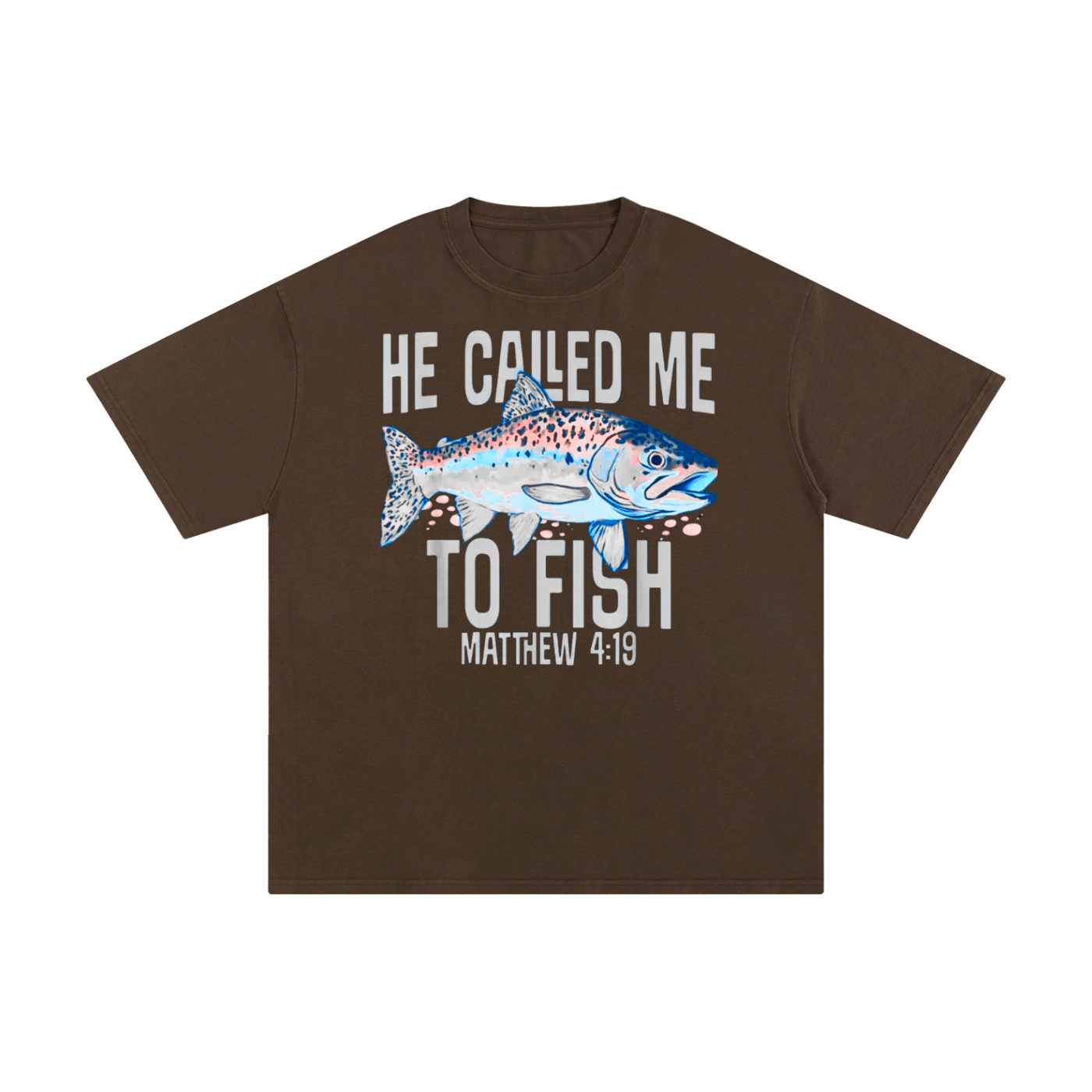 "Matthew 4:19" Unisex Pure Cotton T-Shirt