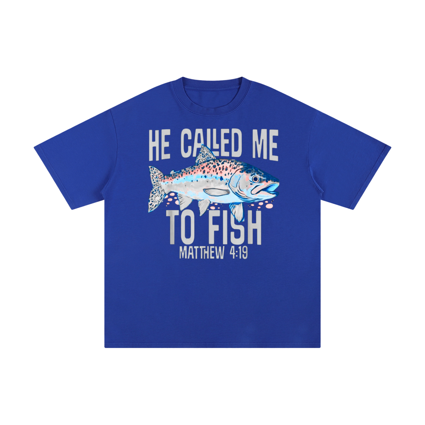 "Matthew 4:19" Unisex Pure Cotton T-Shirt