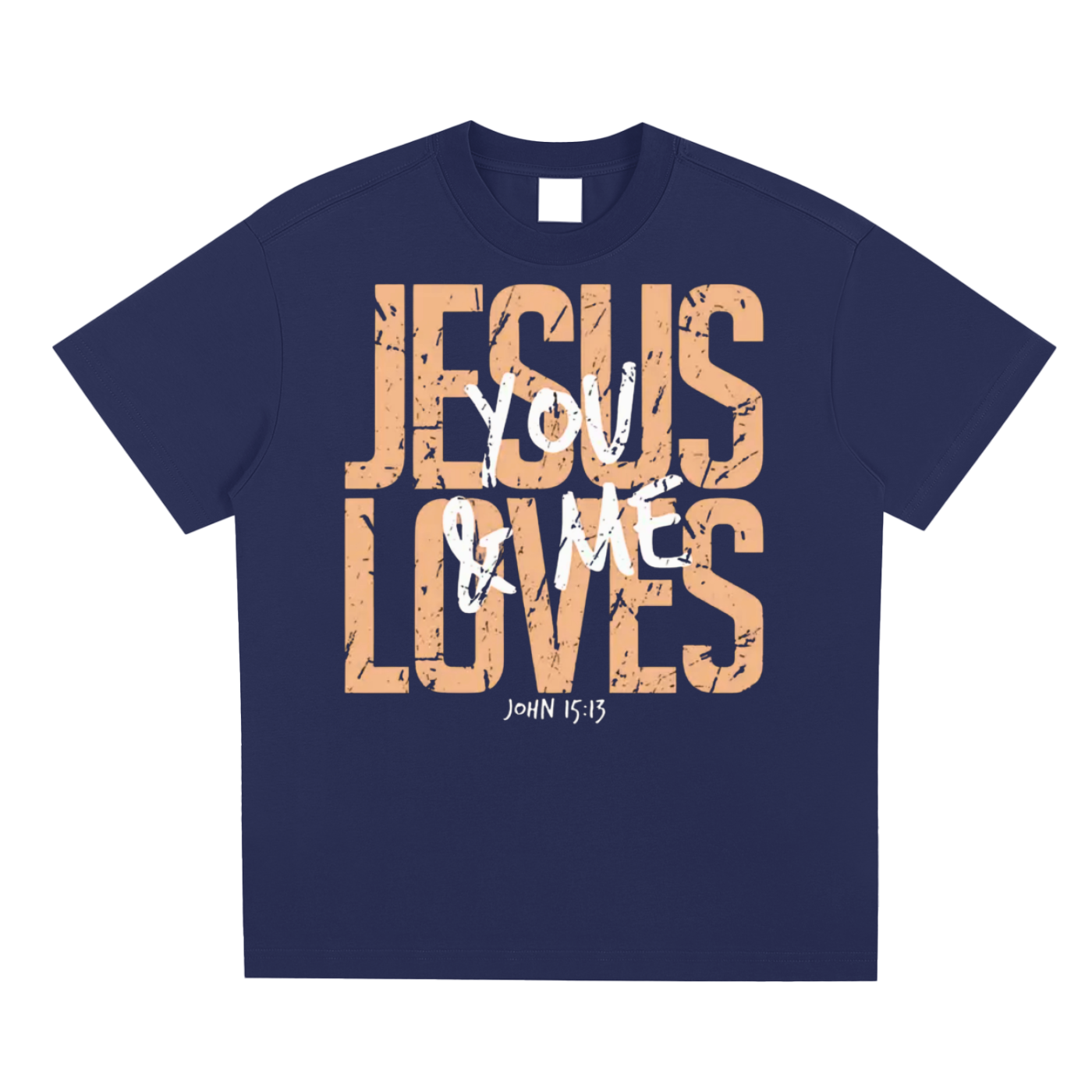 "John 15:13" Sorona Quick-Dry Cooling T-Shirt