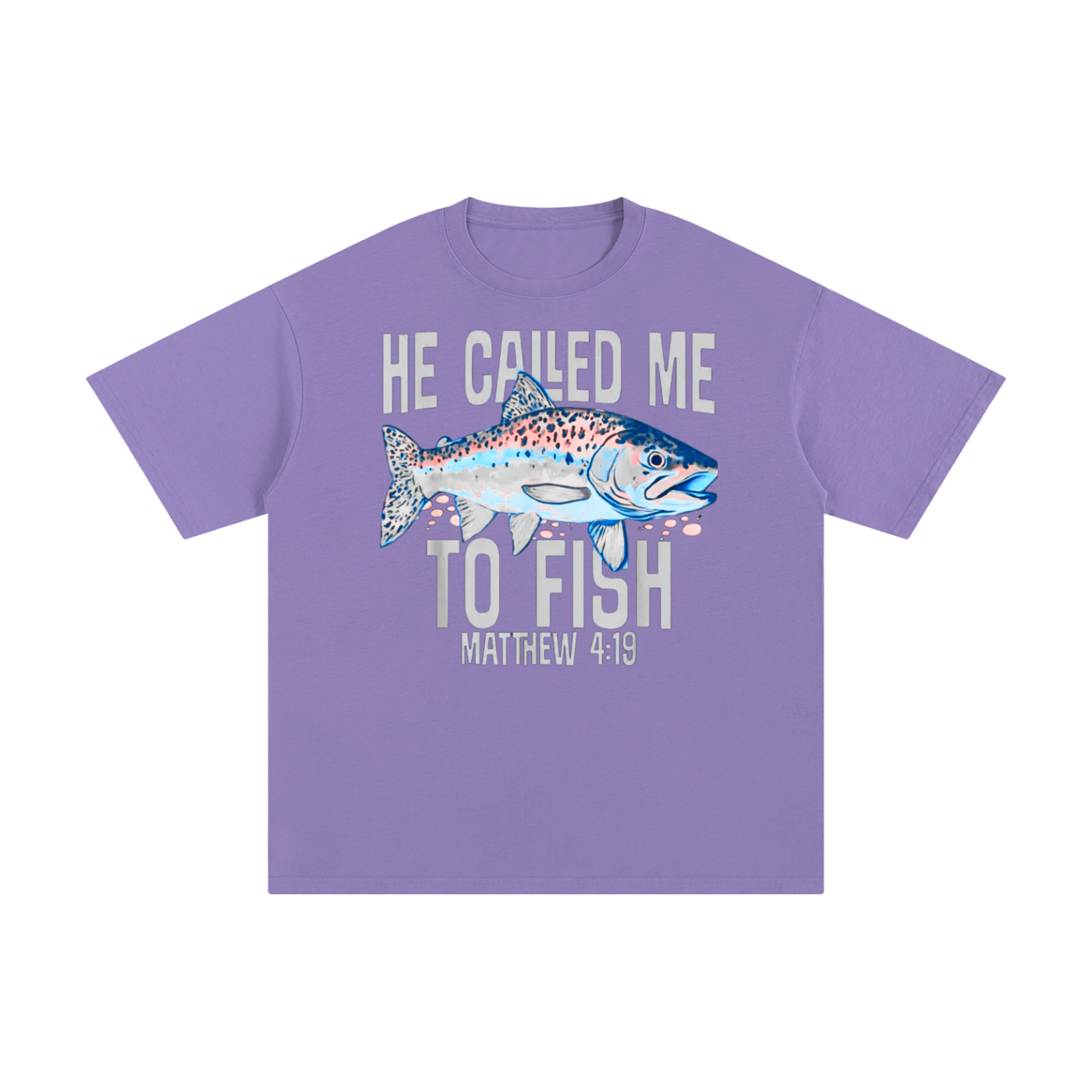"Matthew 4:19" Unisex Pure Cotton T-Shirt