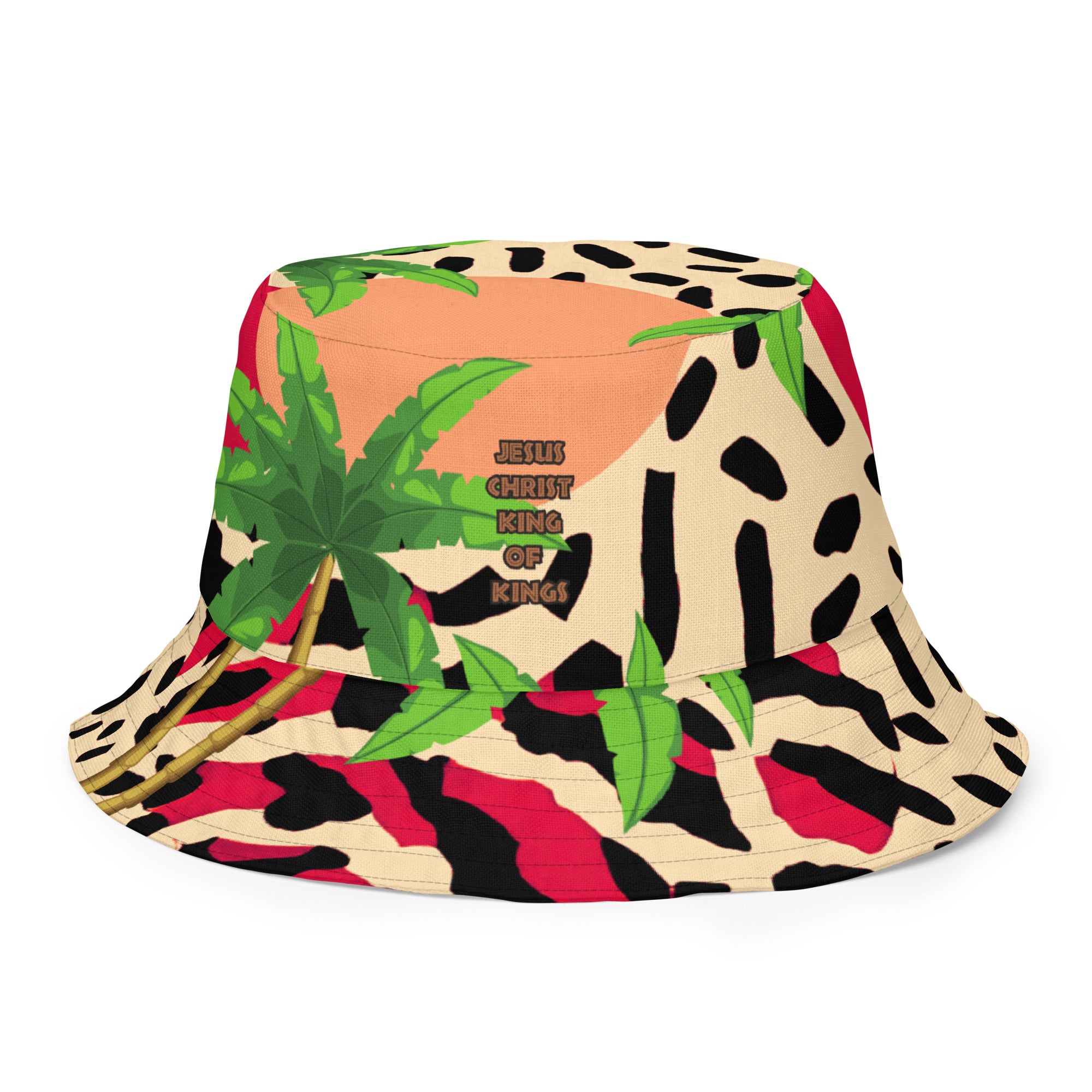 Jesus Reversible bucket hat