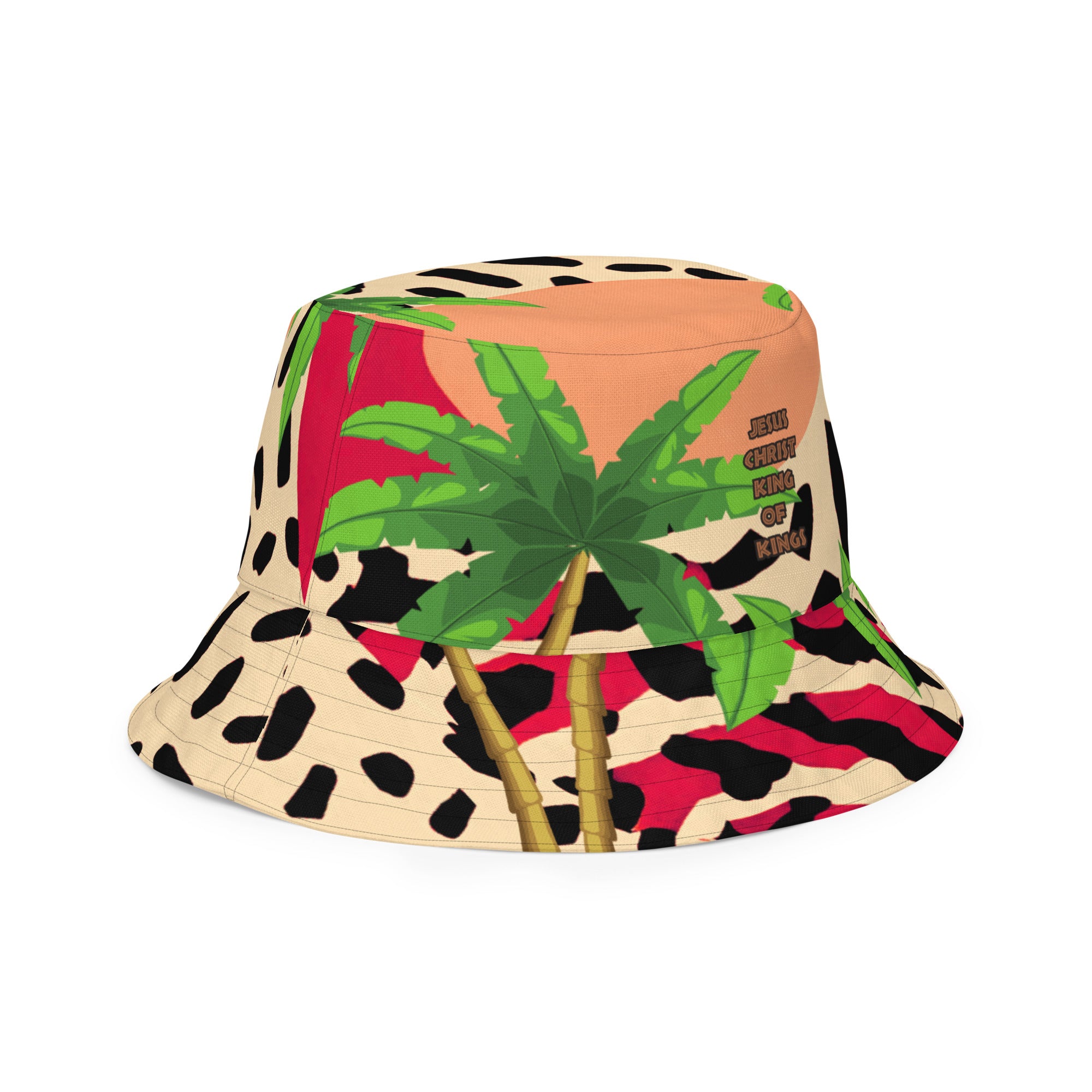Jesus Reversible bucket hat