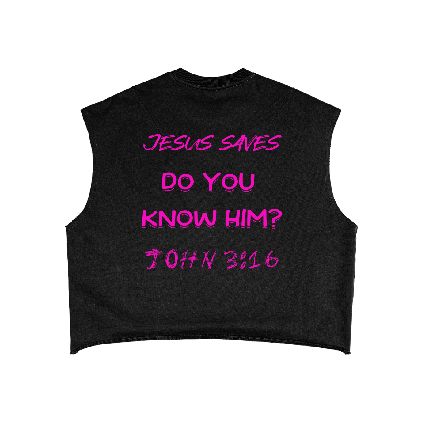 "I Surrender" French Terry Boxy Tank Top