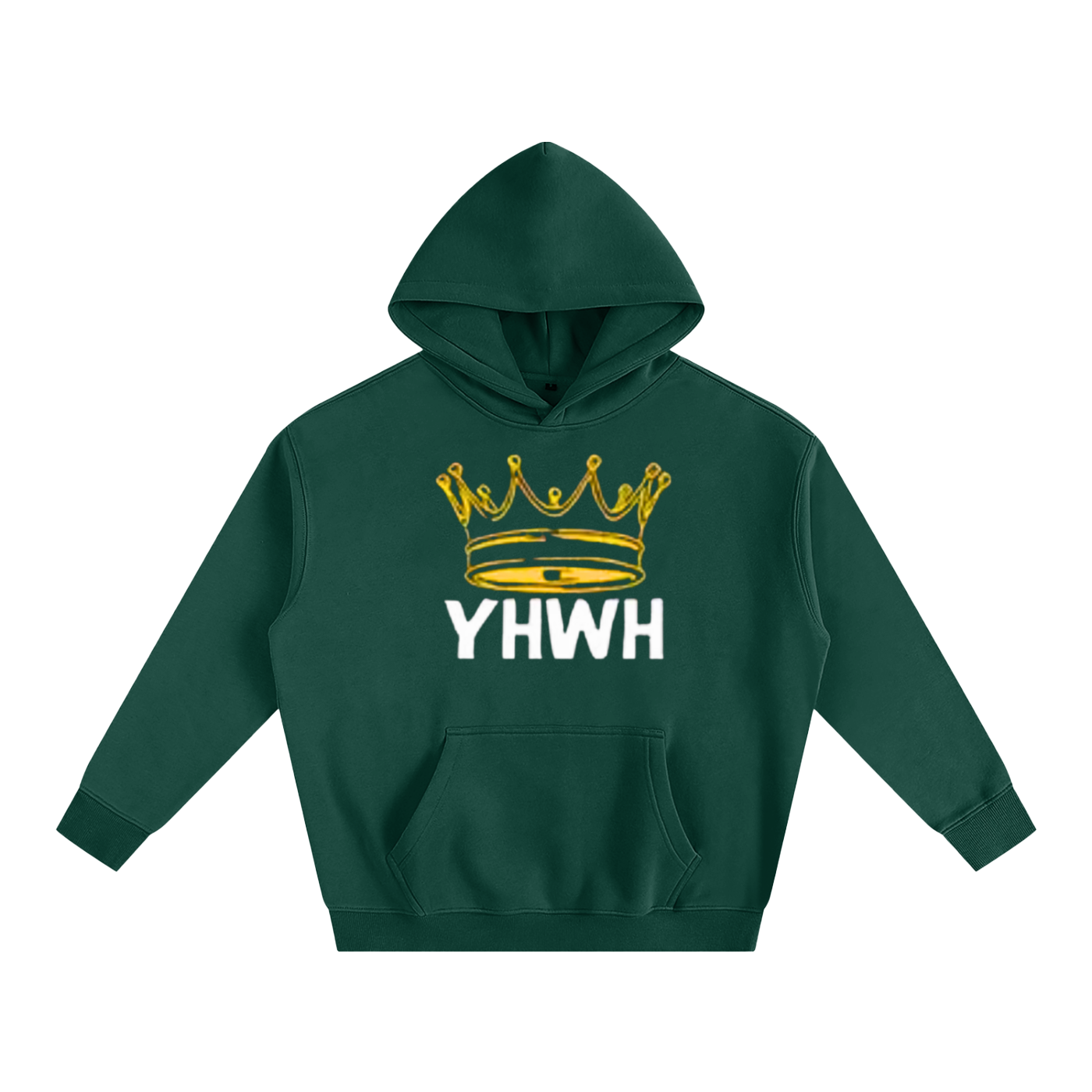 "YHWH NOT MY WAY" Oversize Fleeced Hoodie
