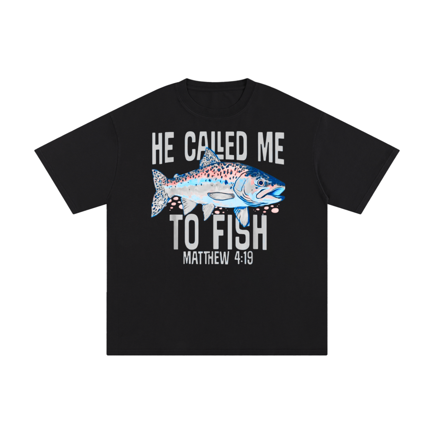 "Matthew 4:19" Unisex Pure Cotton T-Shirt