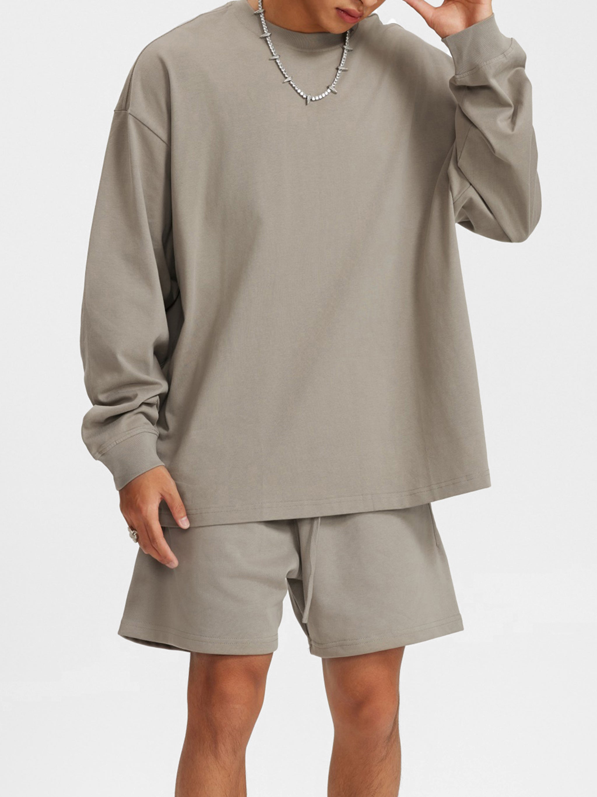 "Lord and Savior" Oversized Unisex Long Sleeve T-Shirt