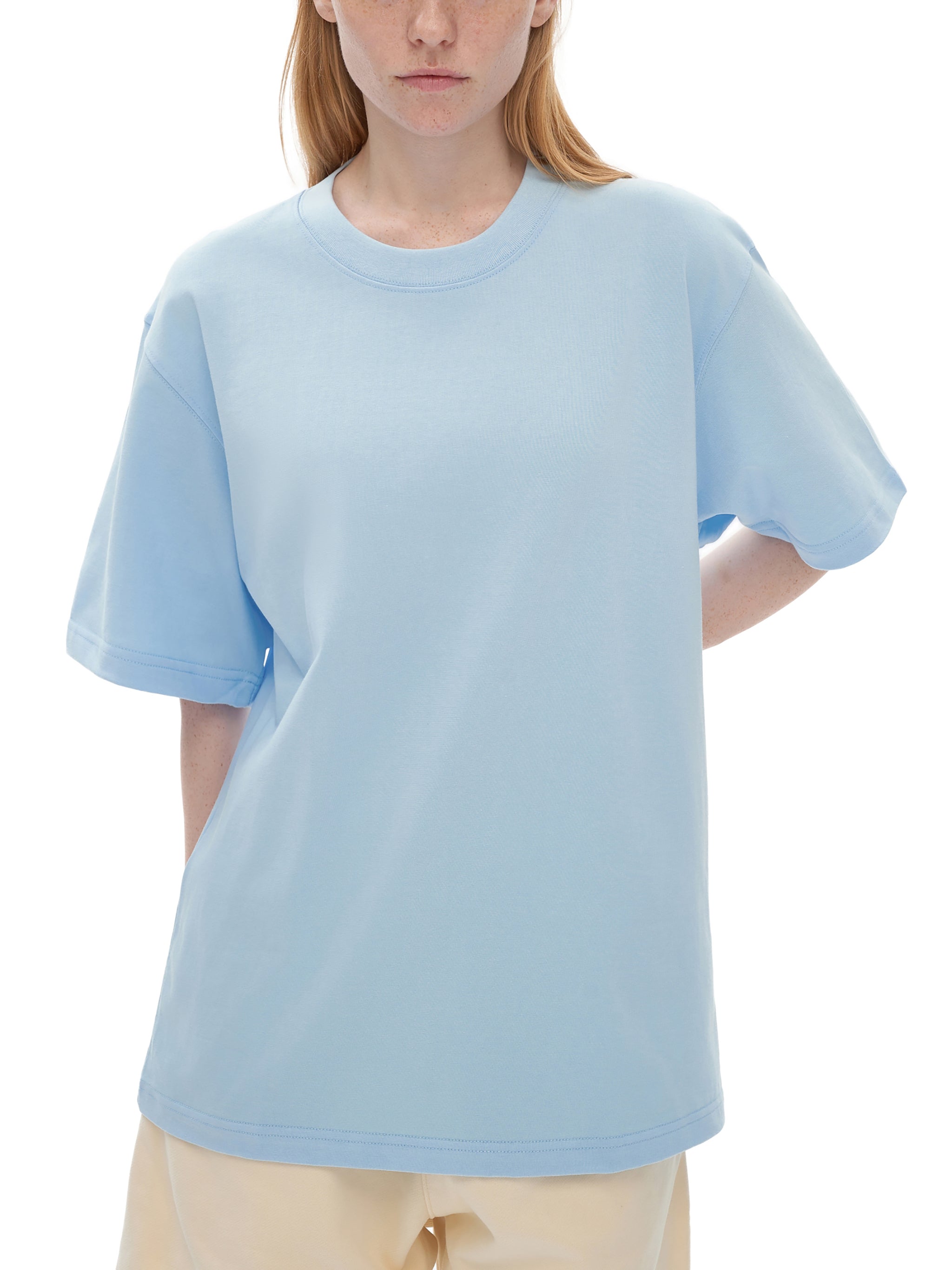 "Jesus is King" Heavyweight Drop Shoulder Cotton T-Shirt