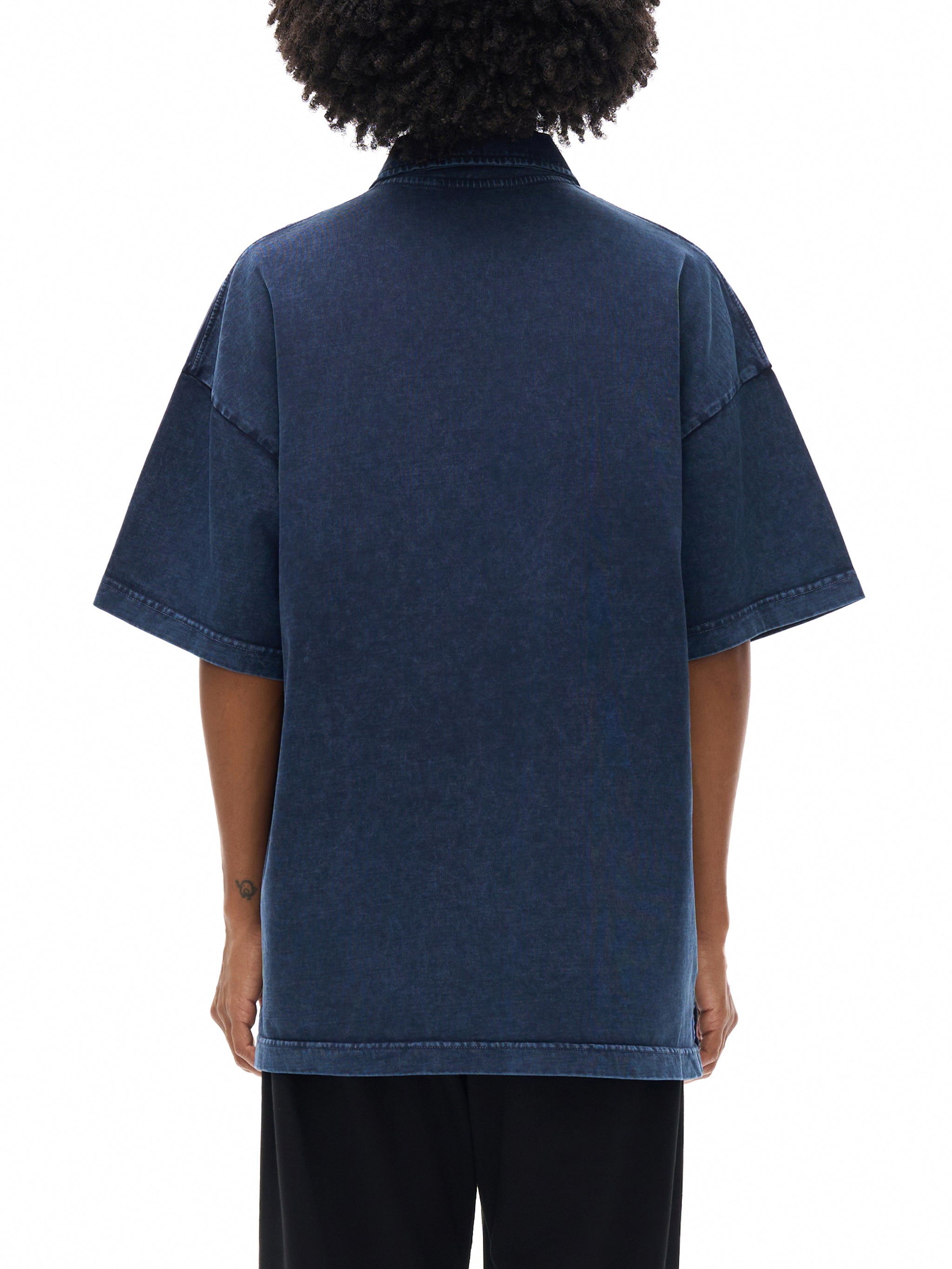 Jesus is king Heavyweight Snow-Washed Polo T-Shirt