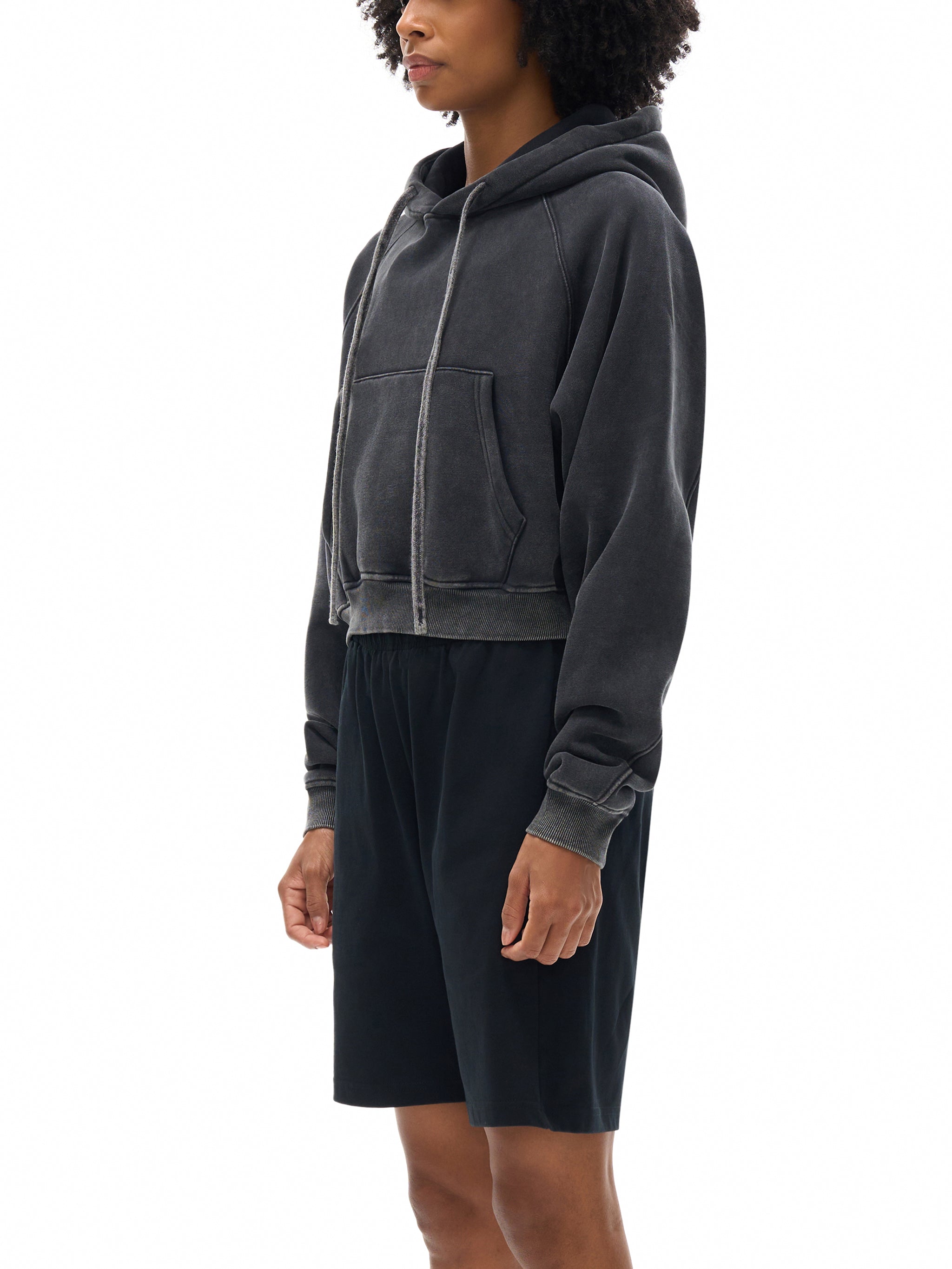 "Spread the Gospel" Women's Snow Washed Cropped Hoodie