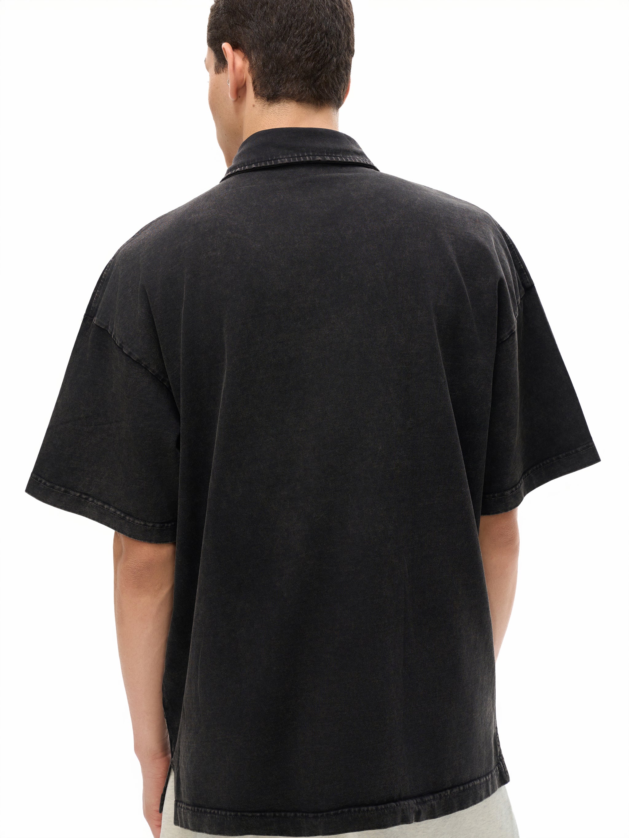 Jesus is king Heavyweight Snow-Washed Polo T-Shirt