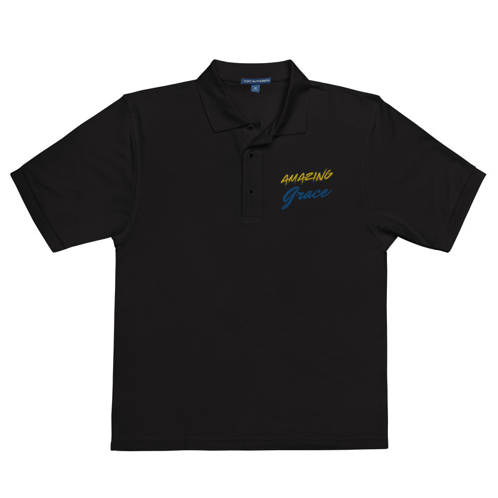 Amazing Grace Men's Premium Polo