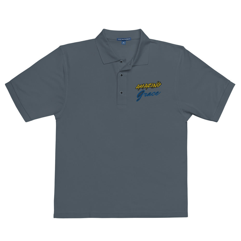 Amazing Grace Men's Premium Polo