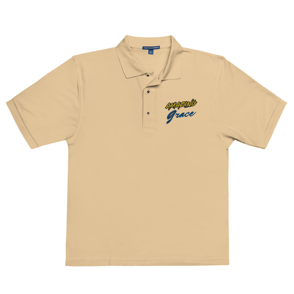 Amazing Grace Men's Premium Polo