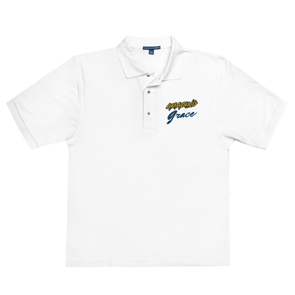 Amazing Grace Men's Premium Polo