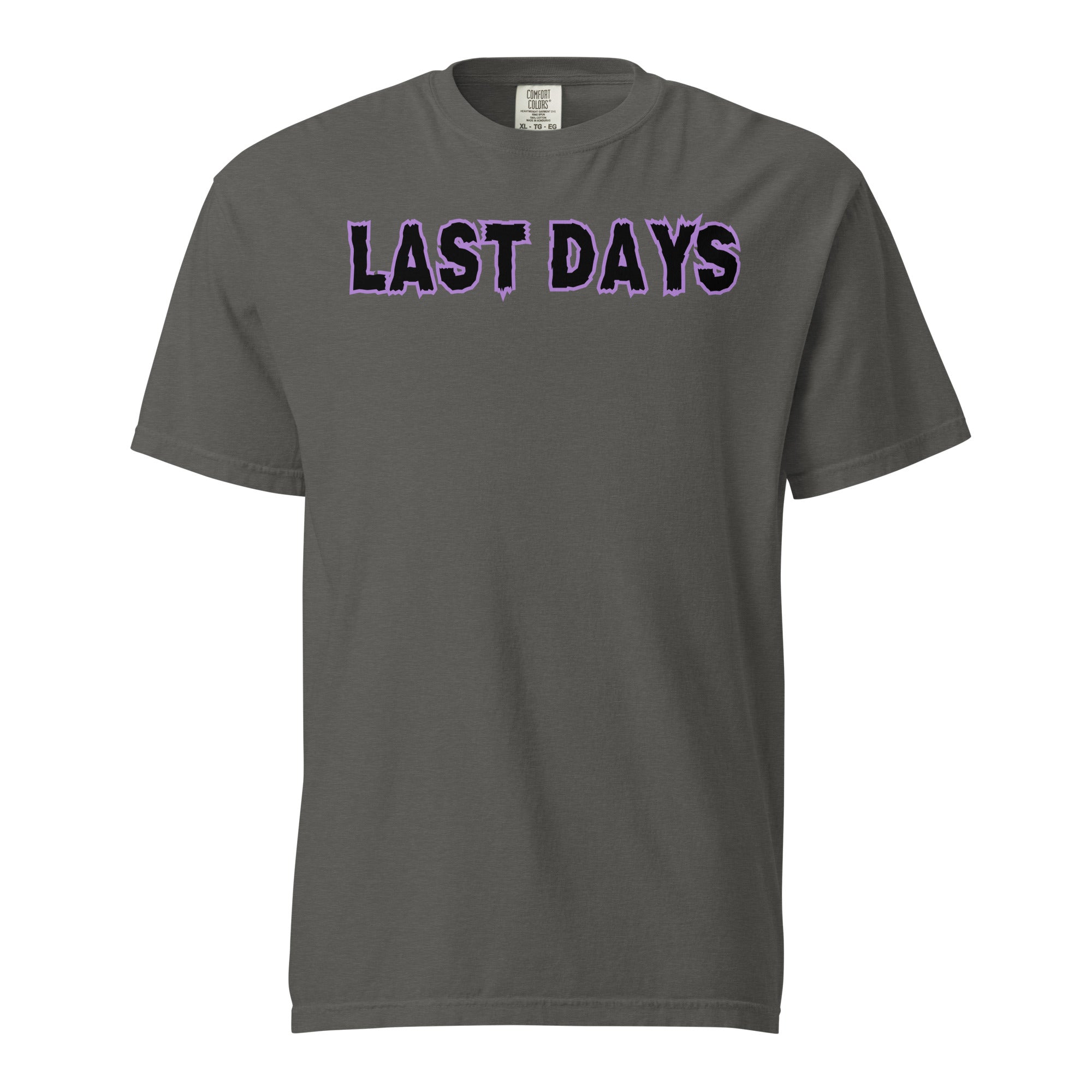 Last Days Unisex garment-dyed heavyweight t-shirt
