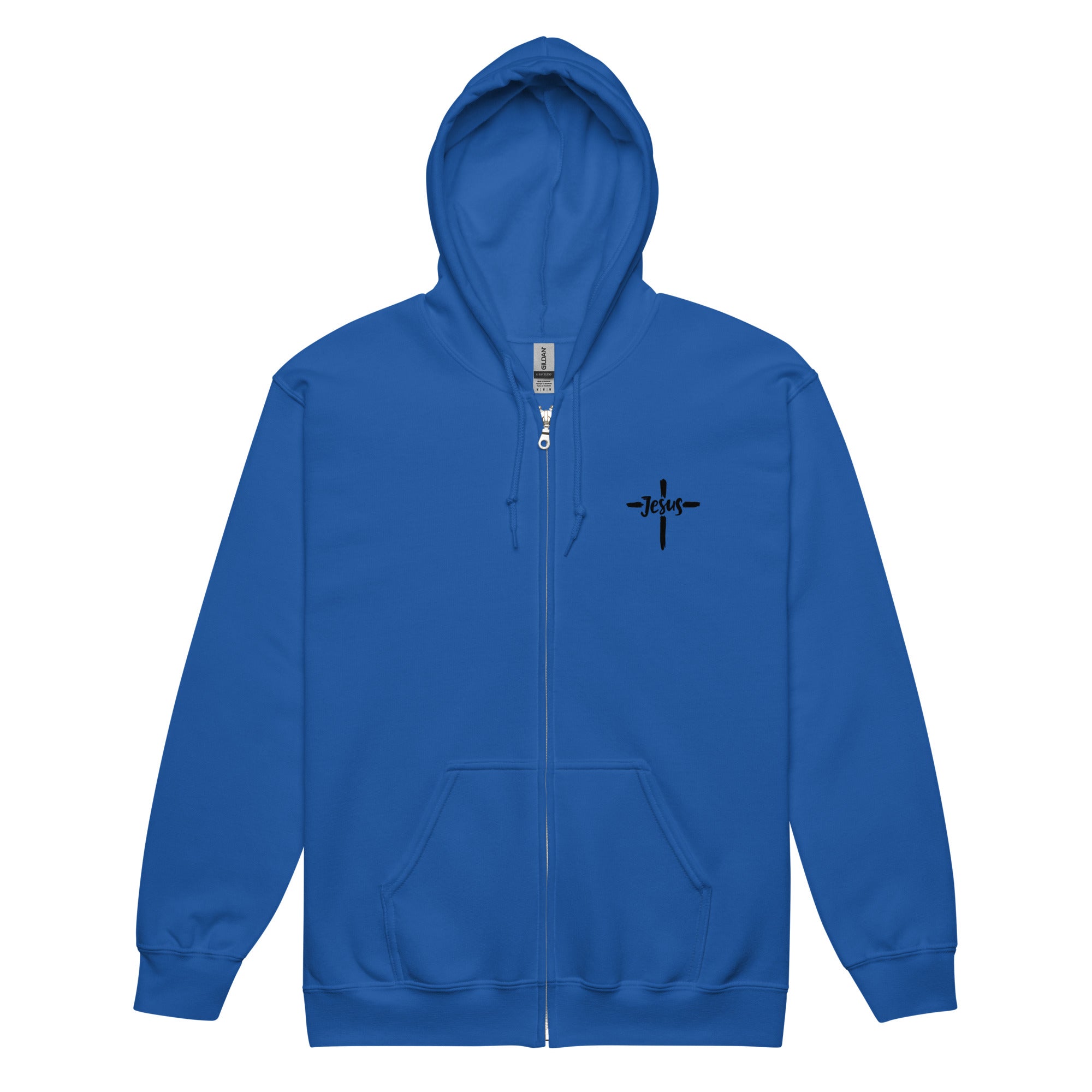 God is Love Unisex heavy blend zip hoodie