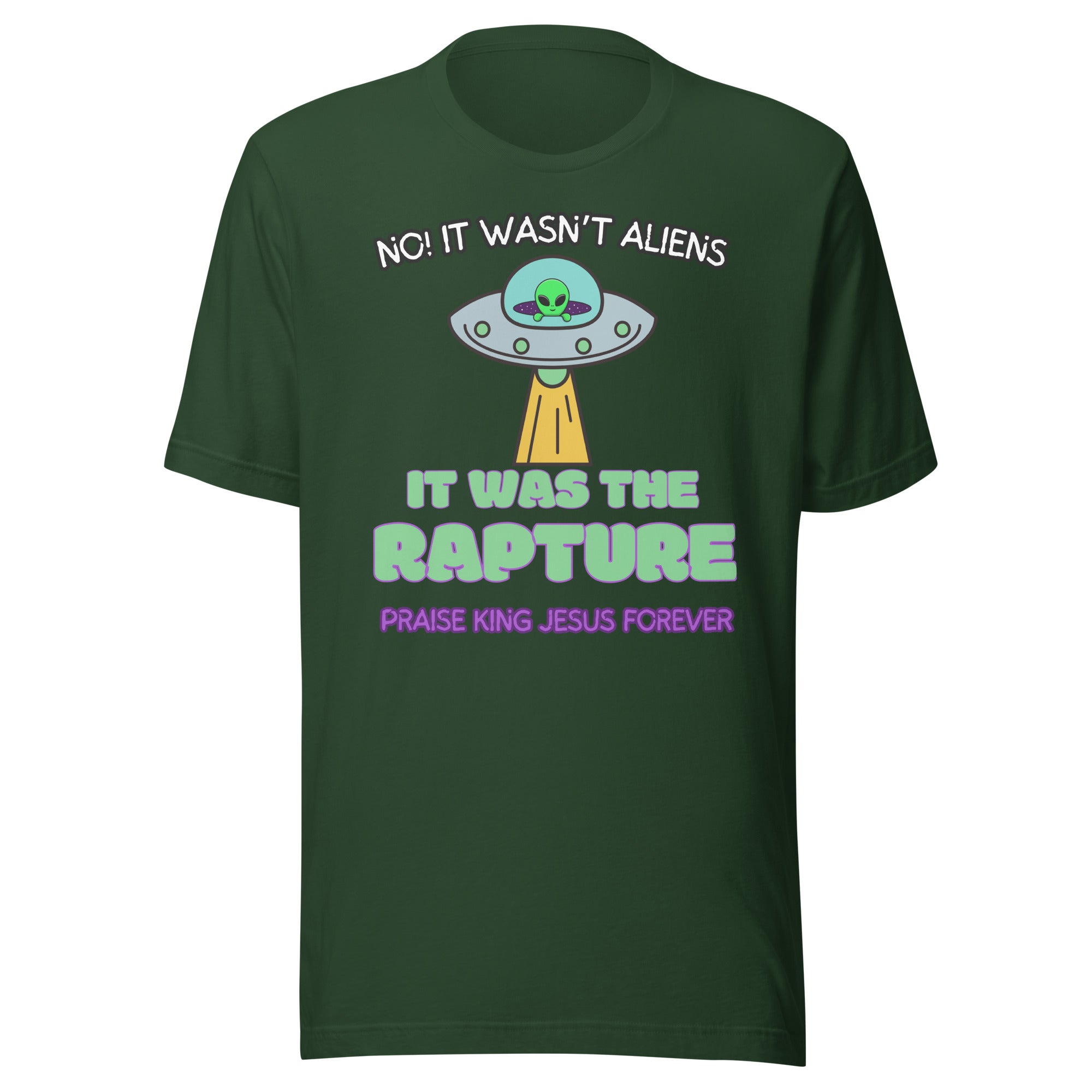 It Wasn't Aliens Unisex t-shirt