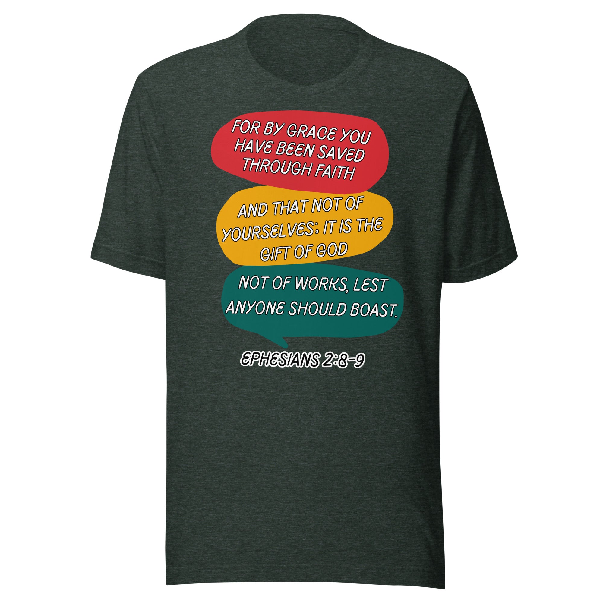Ephesians 2:8-9 Unisex t-shirt