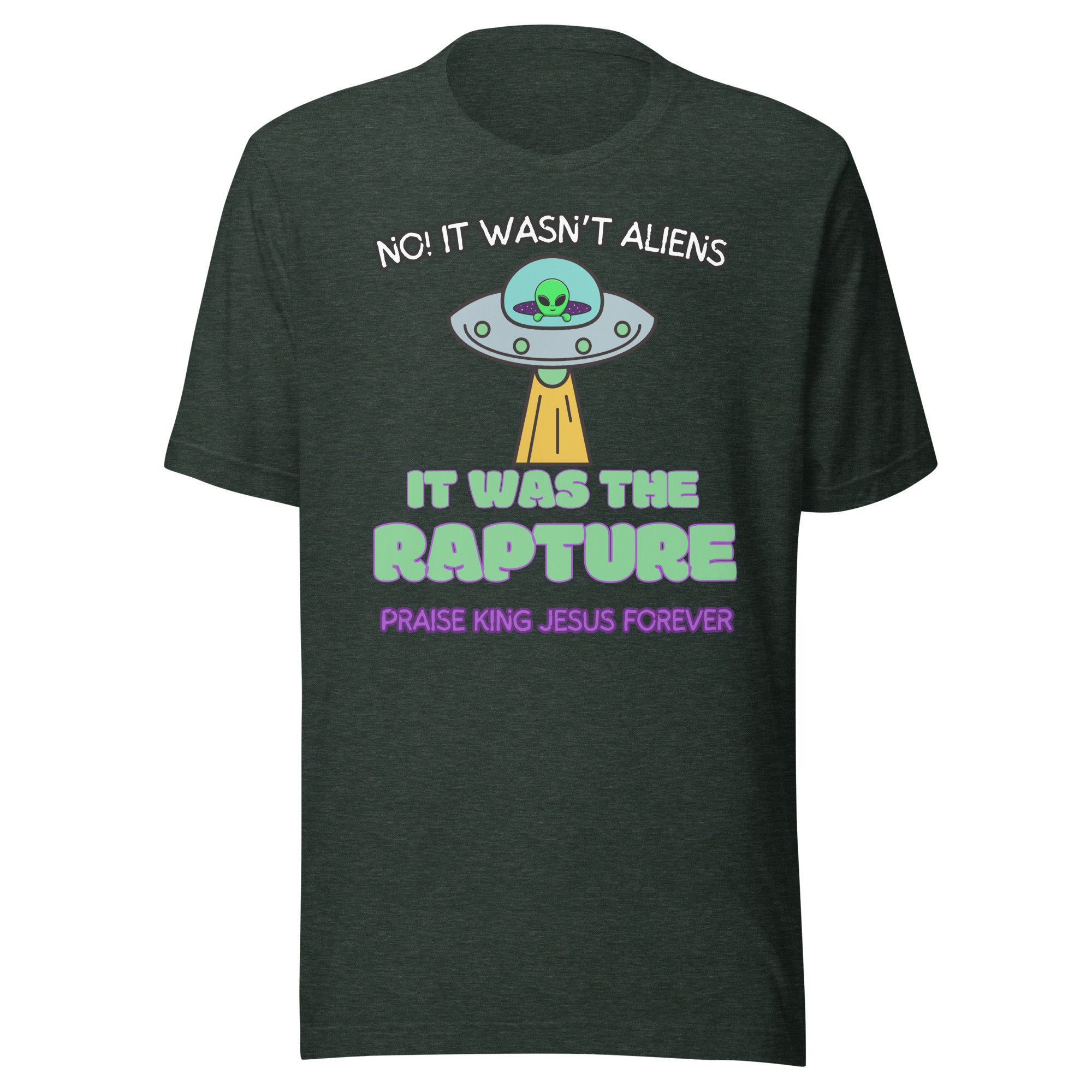 It Wasn't Aliens Unisex t-shirt