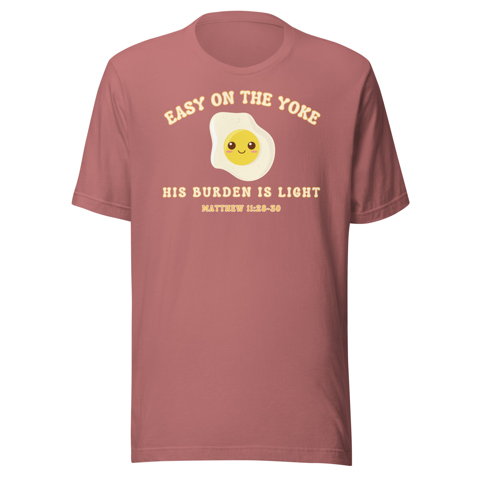 Easy on the yoke Unisex t-shirt