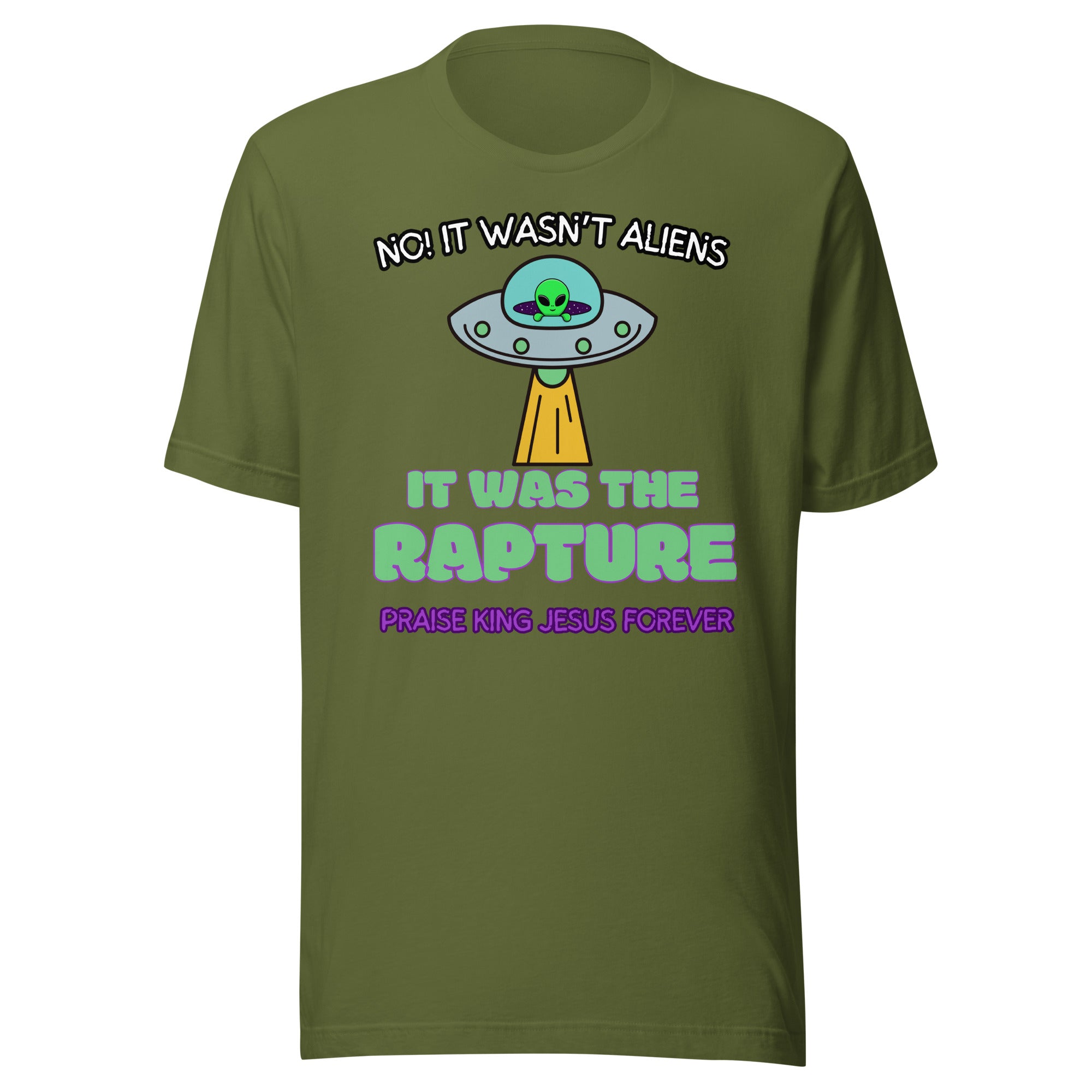 It Wasn't Aliens Unisex t-shirt