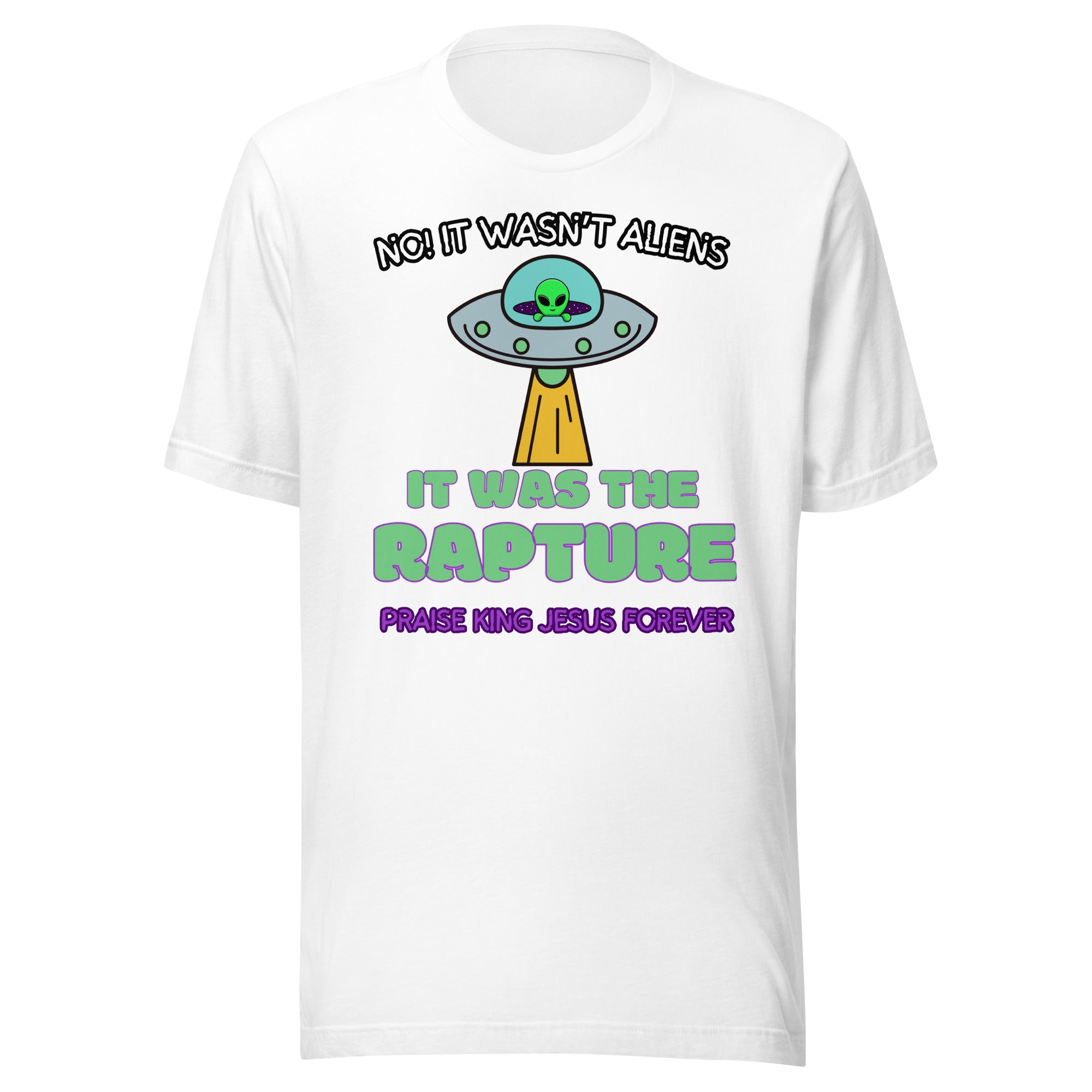 It Wasn't Aliens Unisex t-shirt
