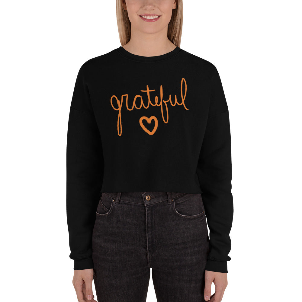 Grateful Crop Sweatshirt