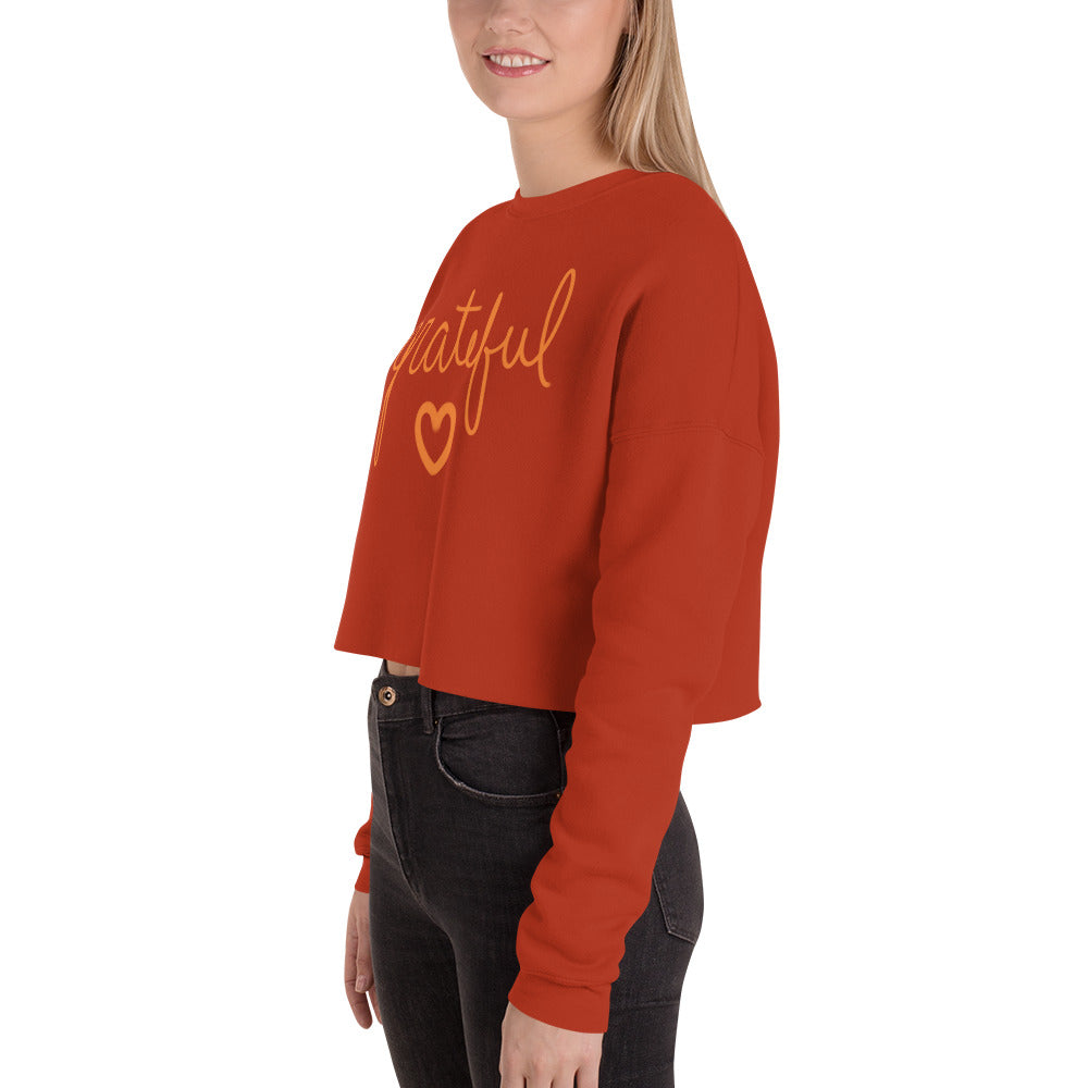 Grateful Crop Sweatshirt