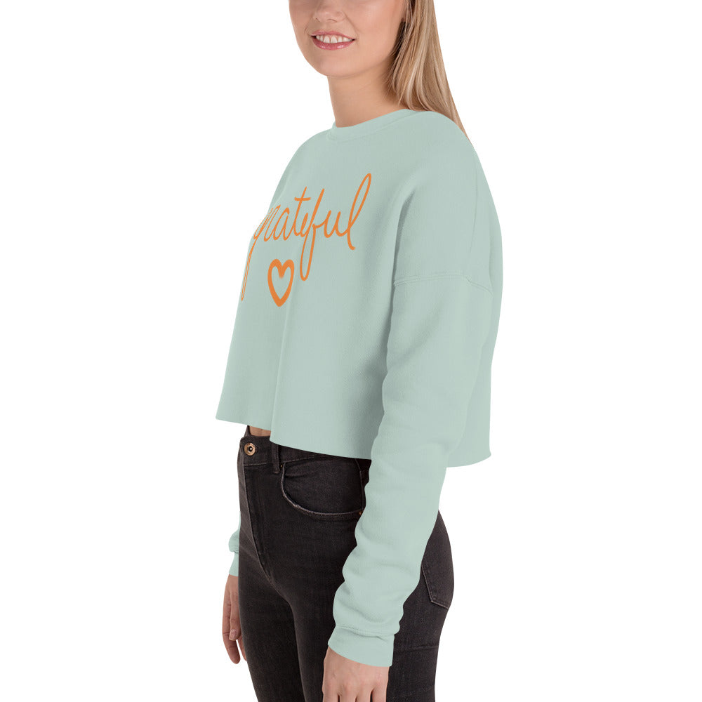 Grateful Crop Sweatshirt
