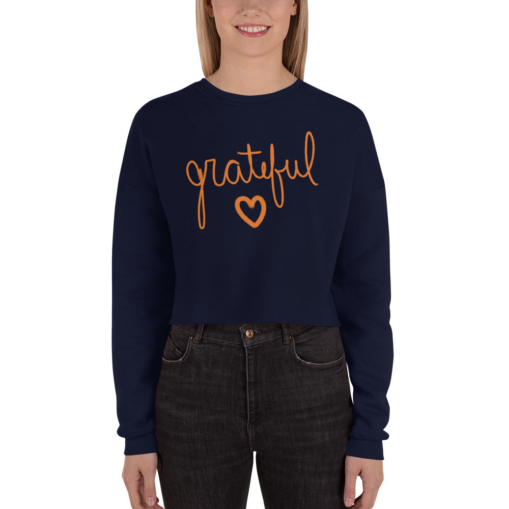 Grateful Crop Sweatshirt