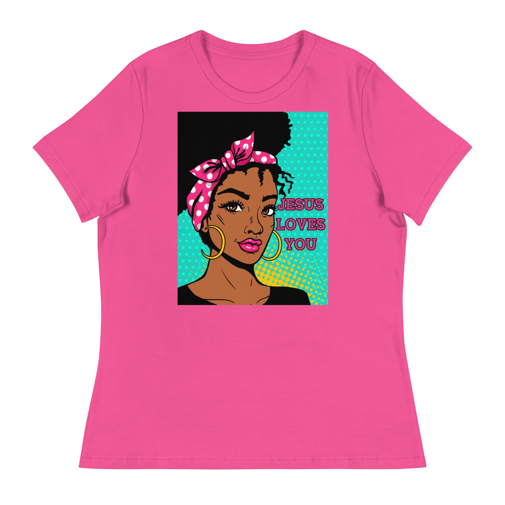 Jesus Loves You Women's Relaxed T-Shirt