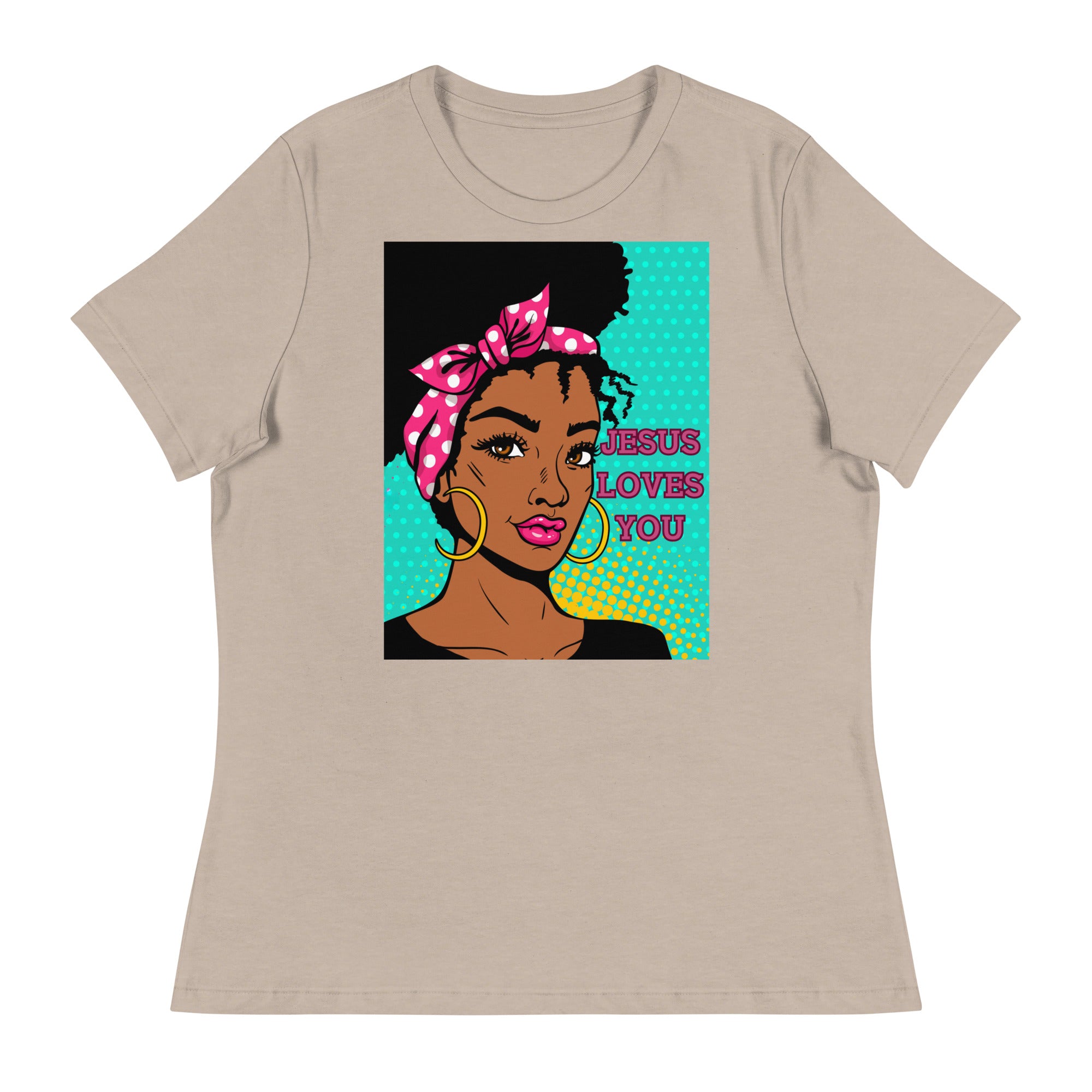 Jesus Loves You Women's Relaxed T-Shirt