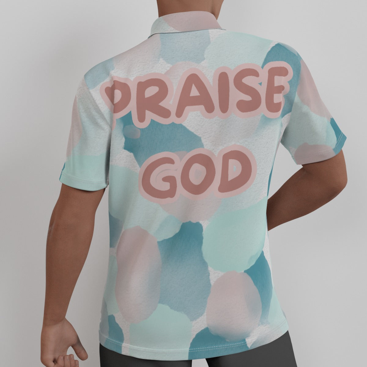 Praise God Button Up Shirt